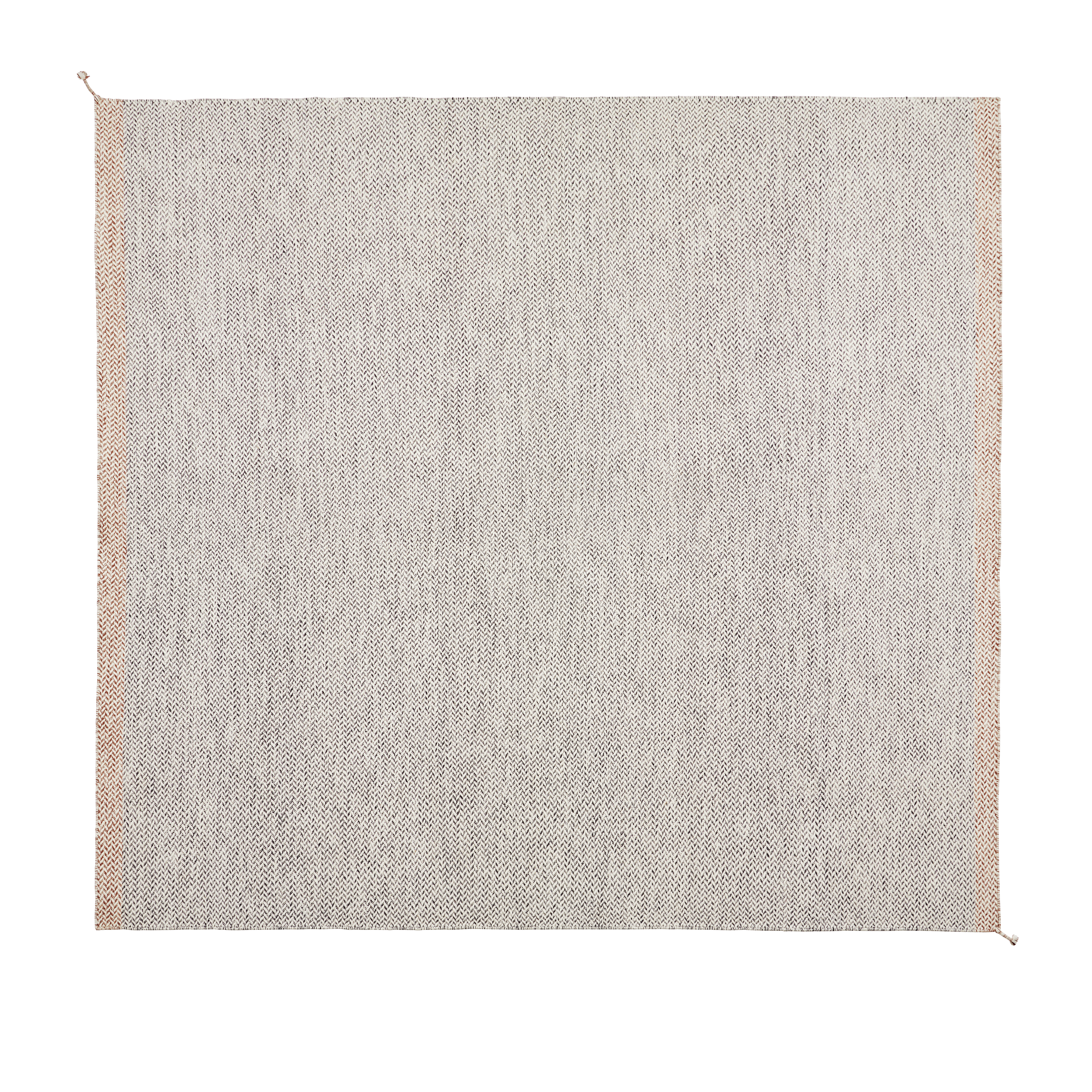 Teppich PLY schwarz-weiß
