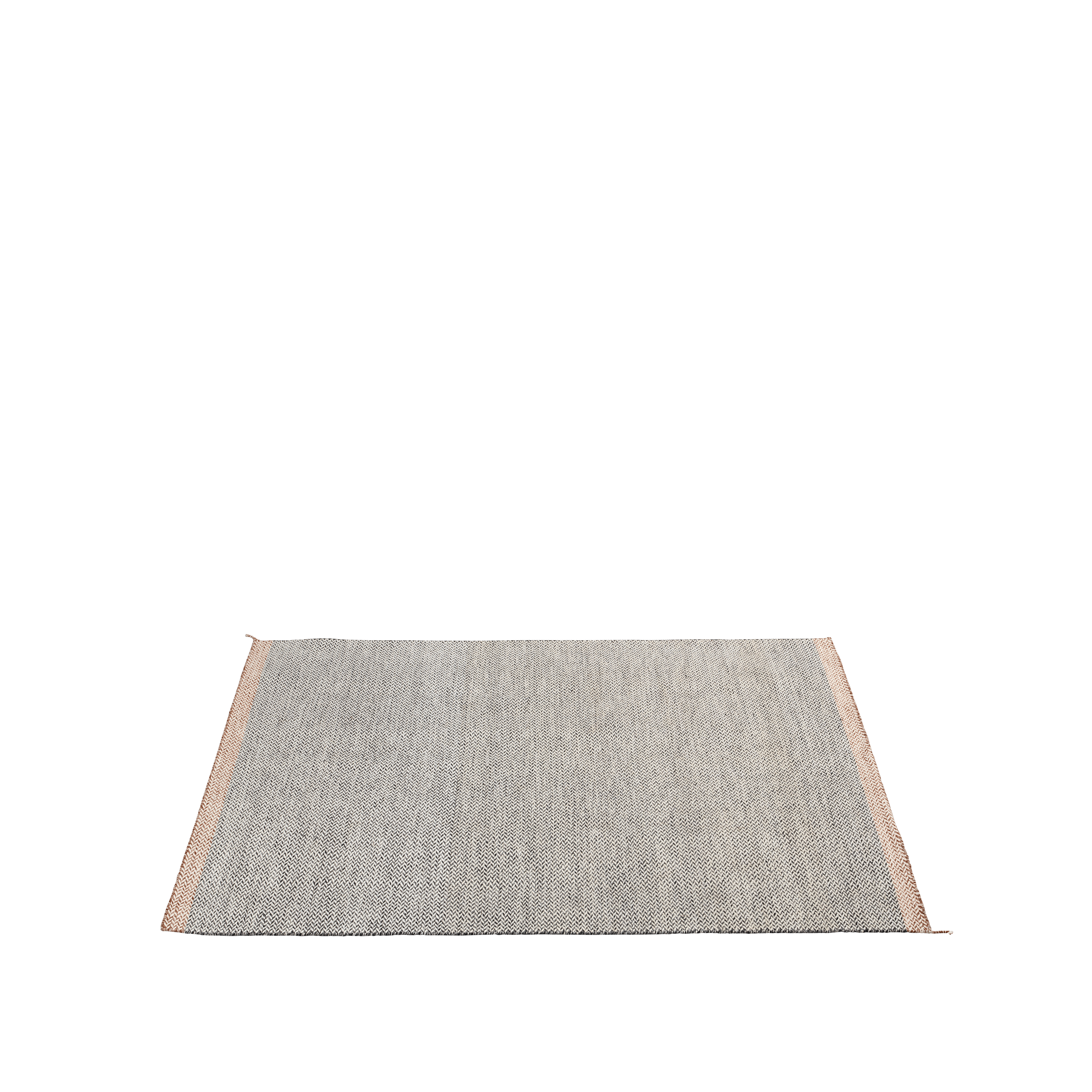Teppich PLY schwarz-weiß