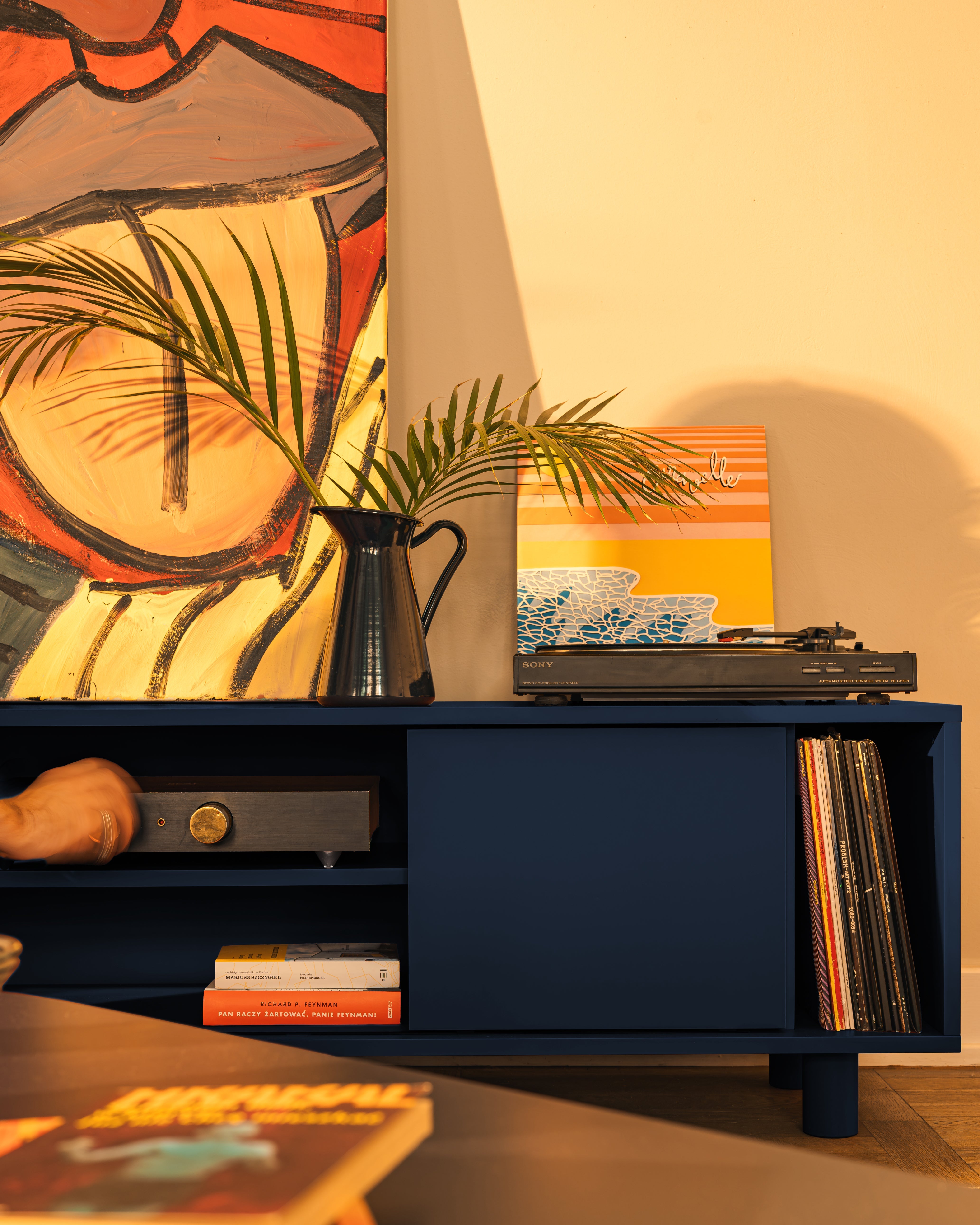 RTV-kast POP kobaltblauw