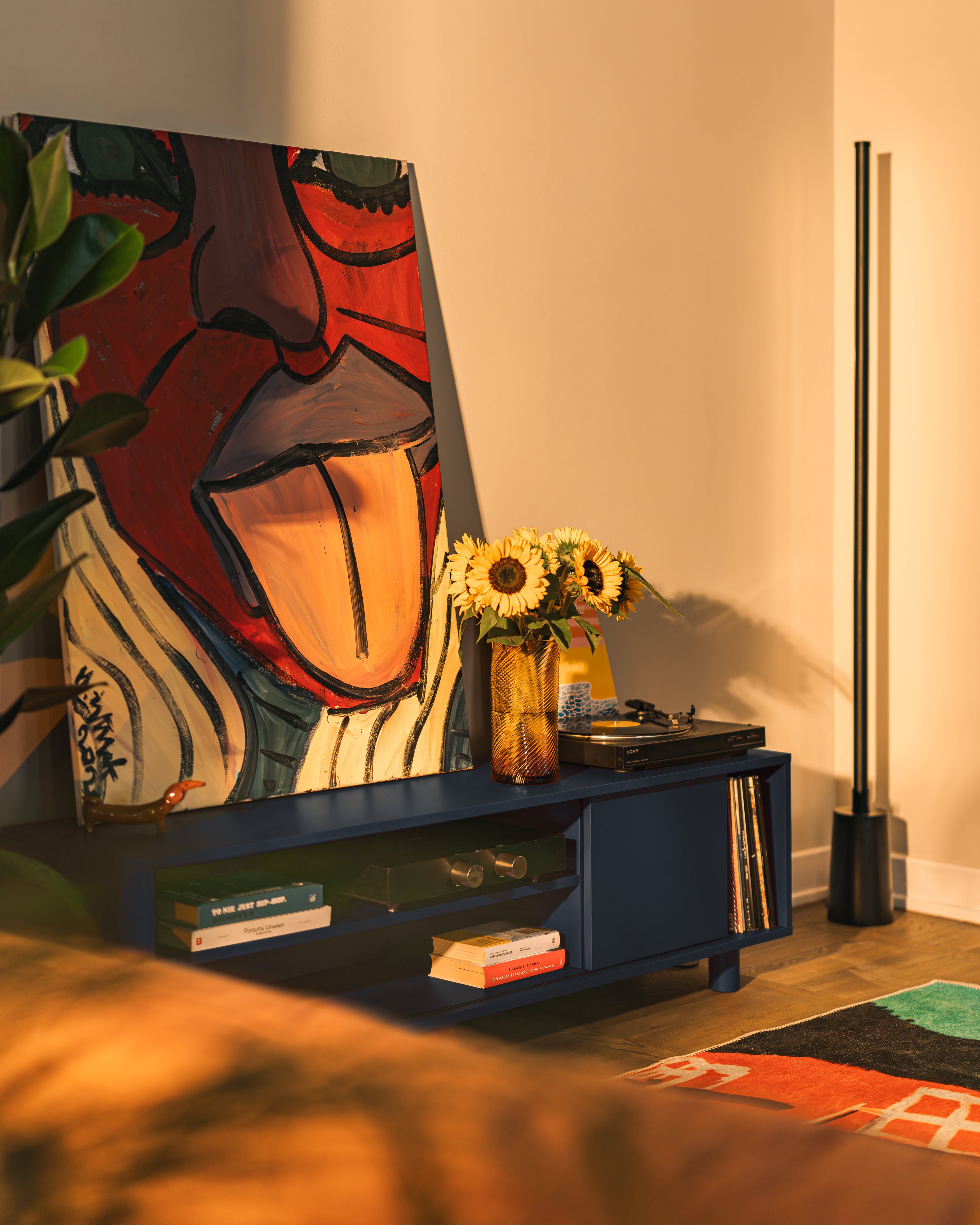 RTV-kast POP kobaltblauw