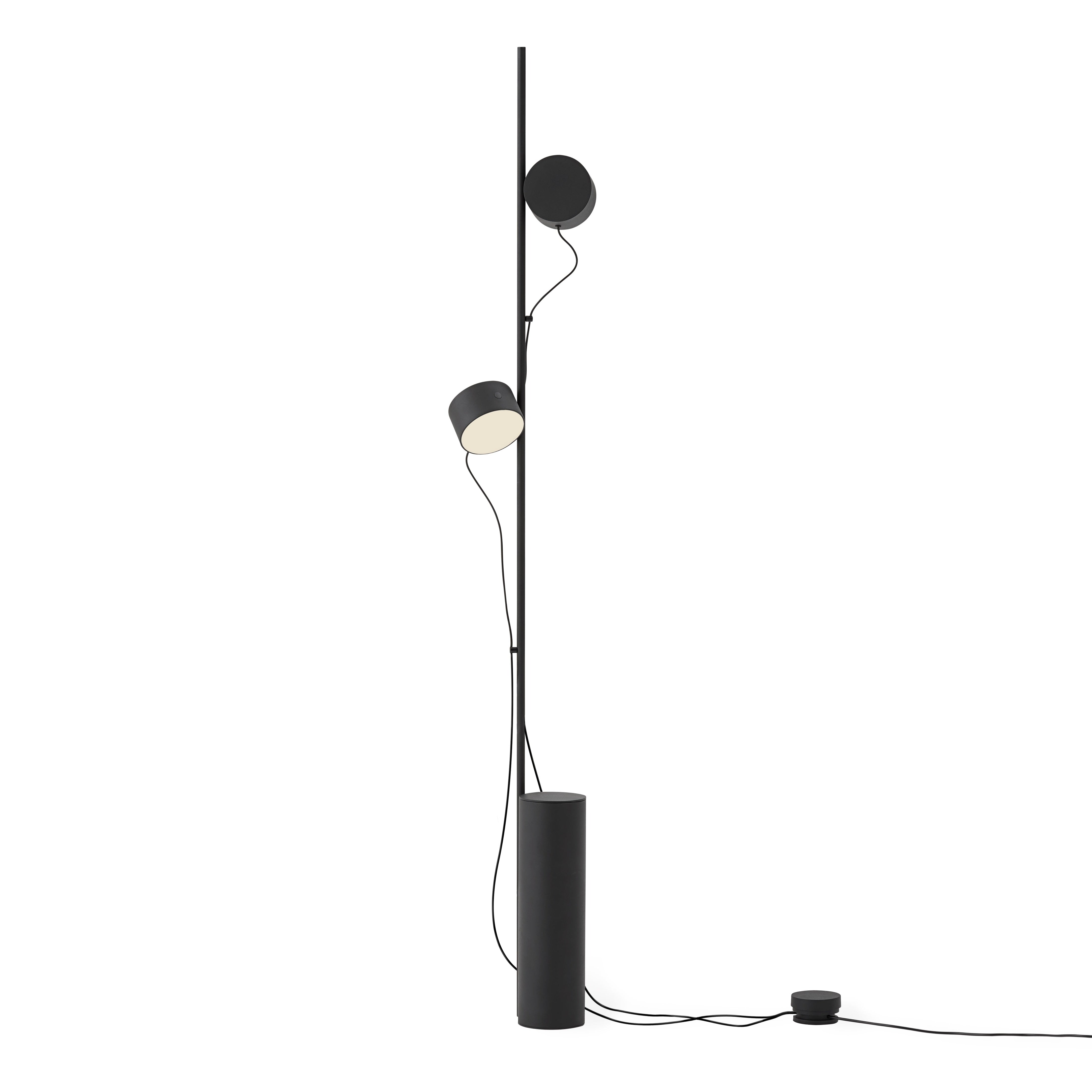 Vloerlamp POST zwart