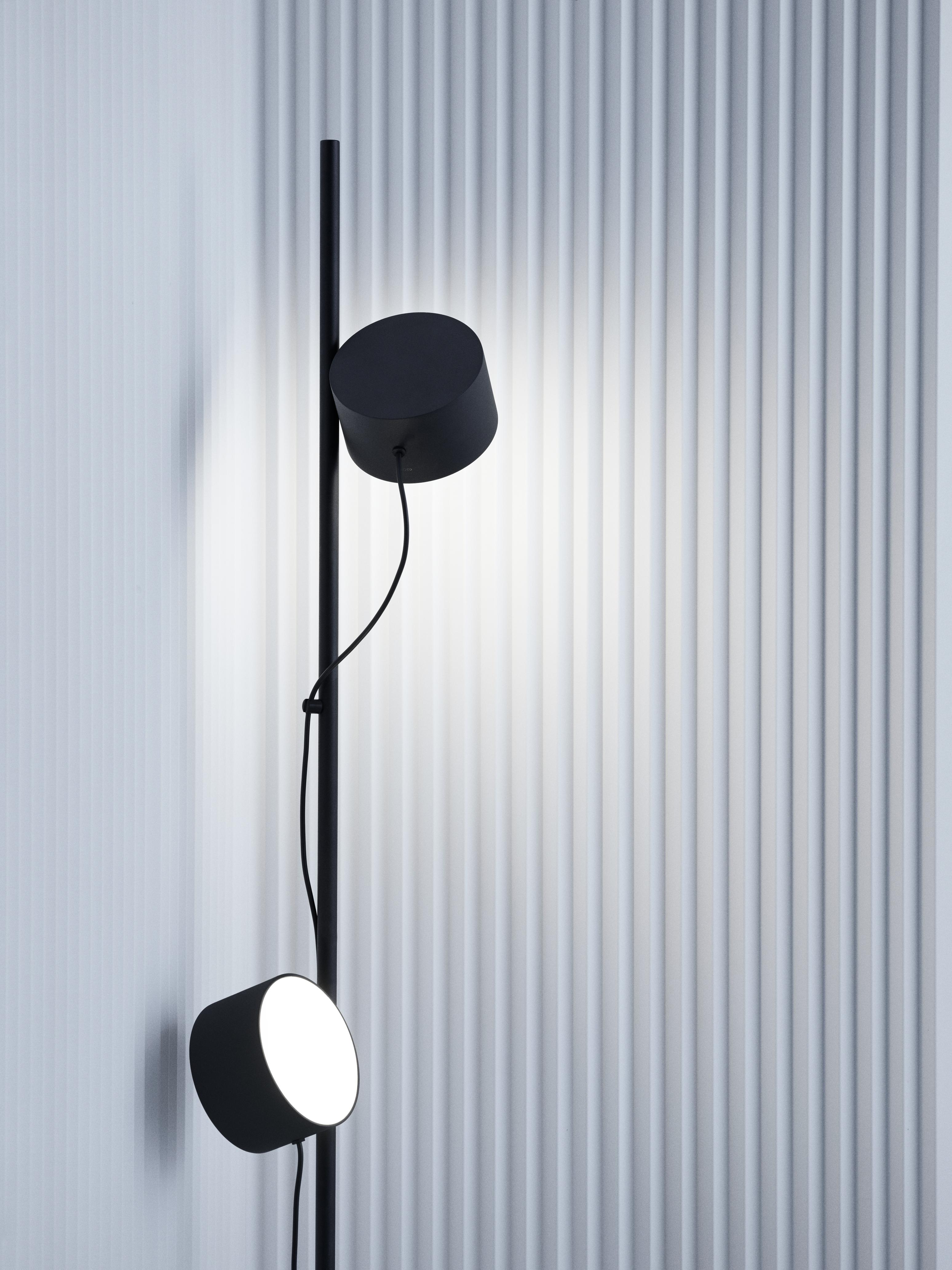 Vloerlamp POST zwart