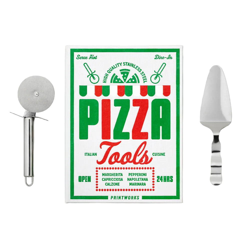 Pizzaset PIZZA TOOLS wit