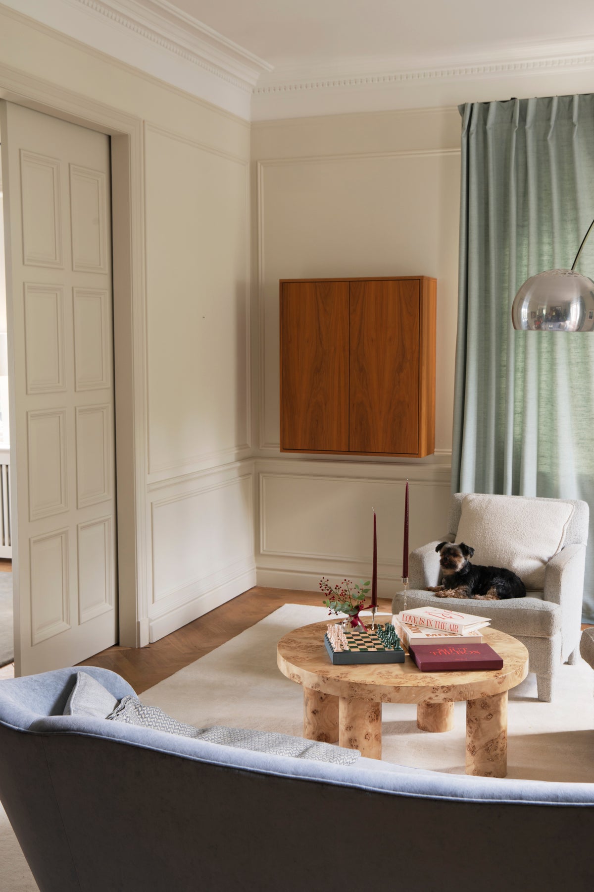 Fotoalbum LOVE IS IN THE AIR beige met rood