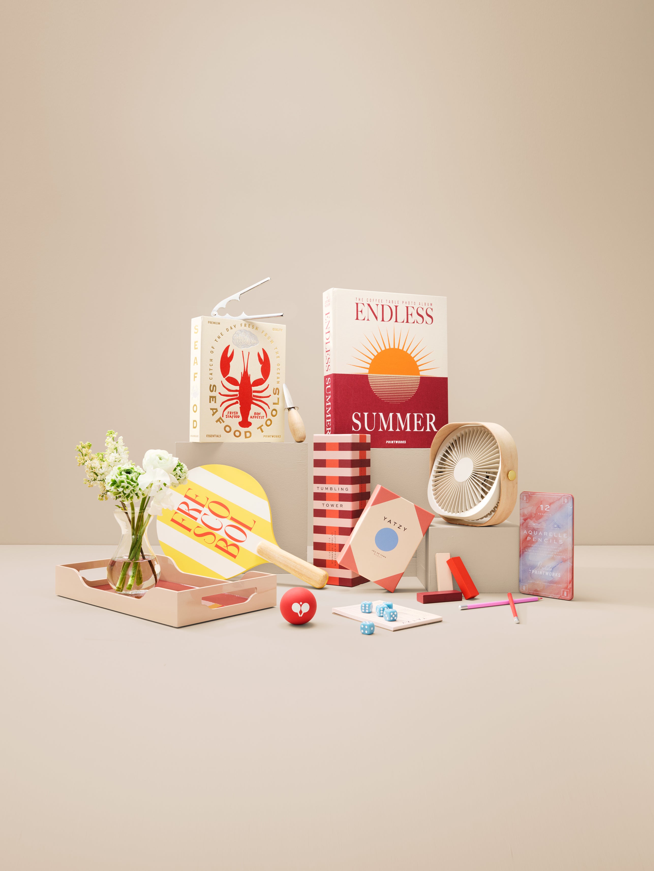 Fotoalbum ENDLESS SUMMER bordeaux met beige