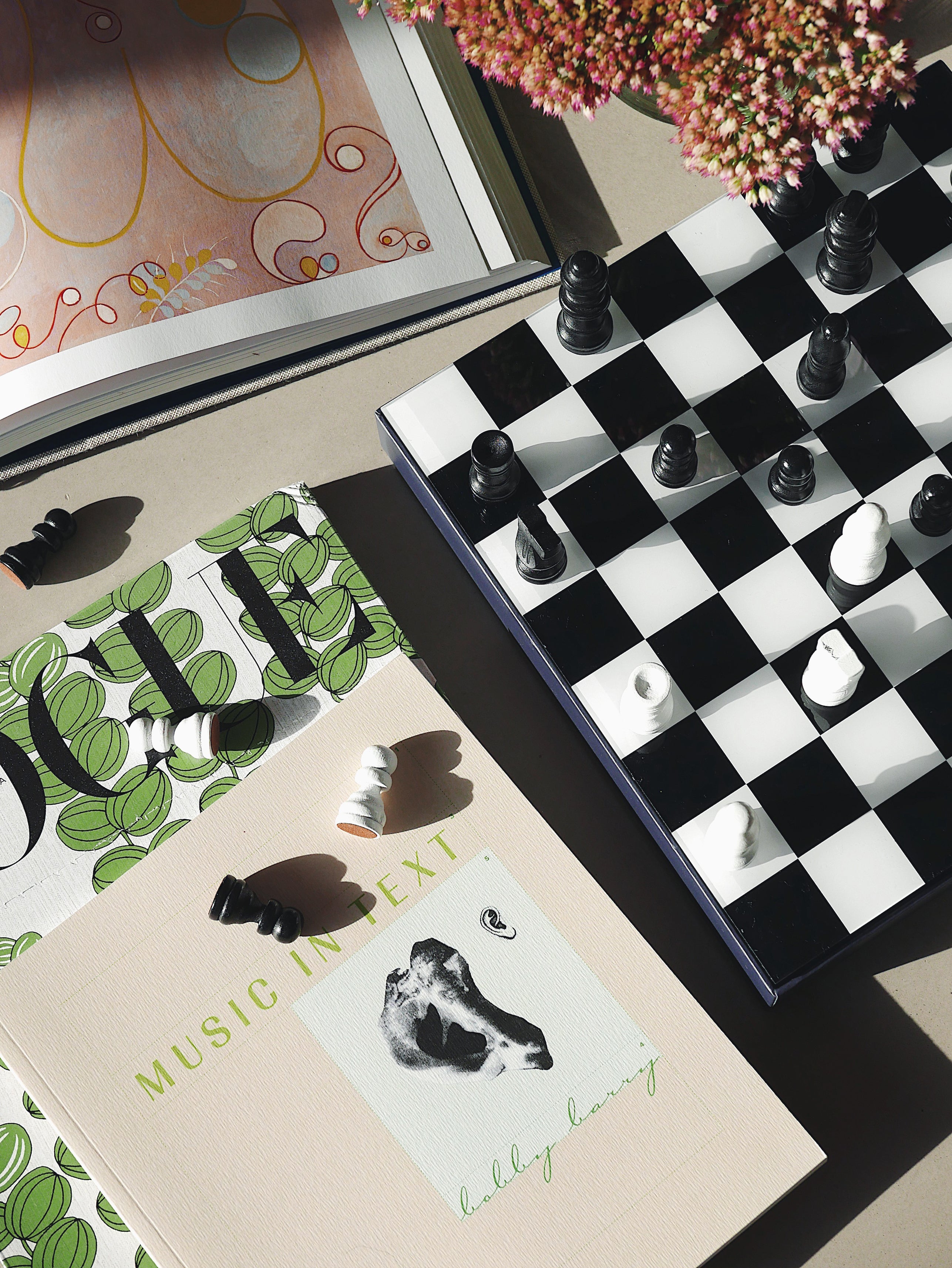 Schachspiel ART OF CHESS navy