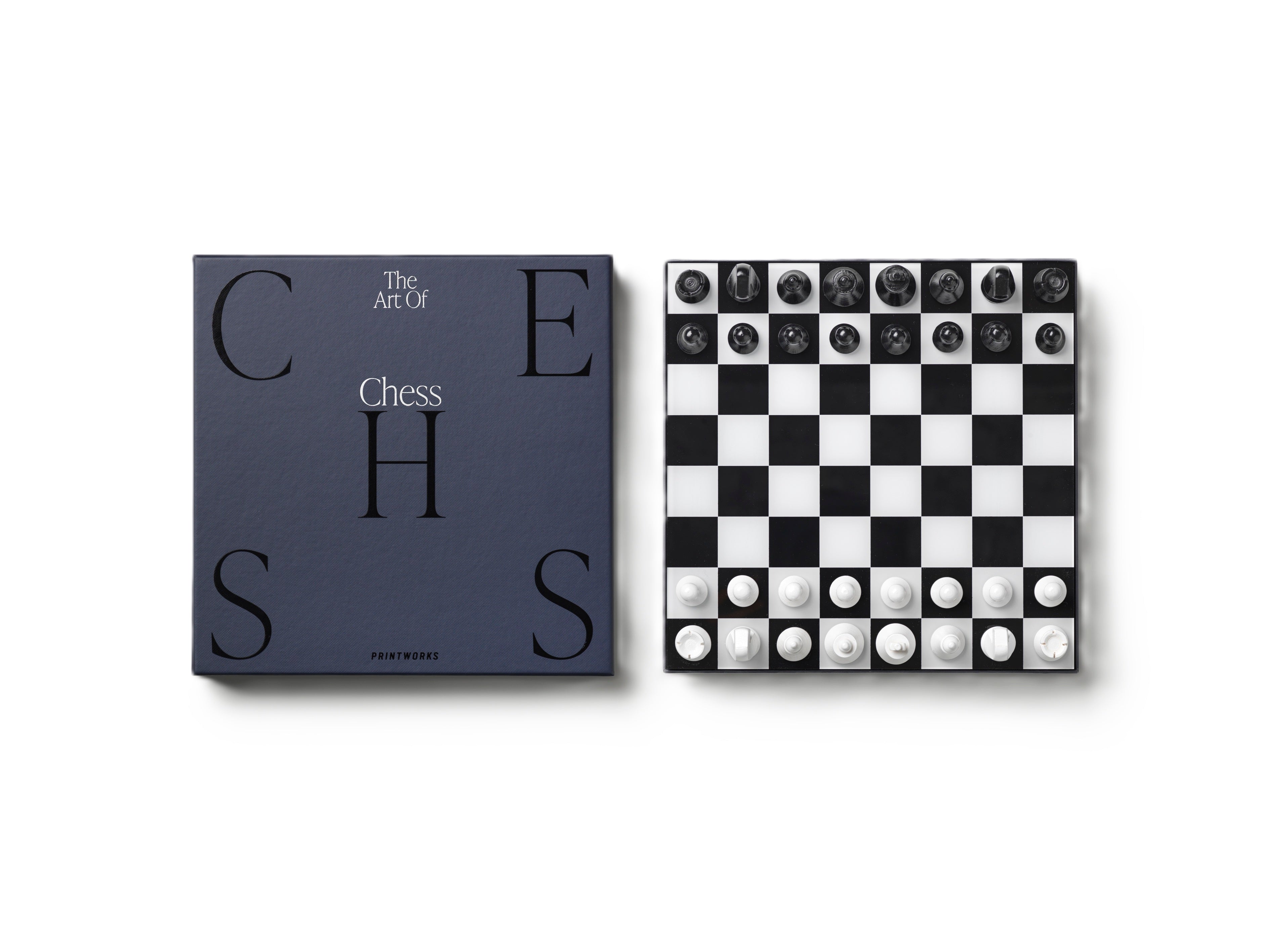 Schachspiel ART OF CHESS navy
