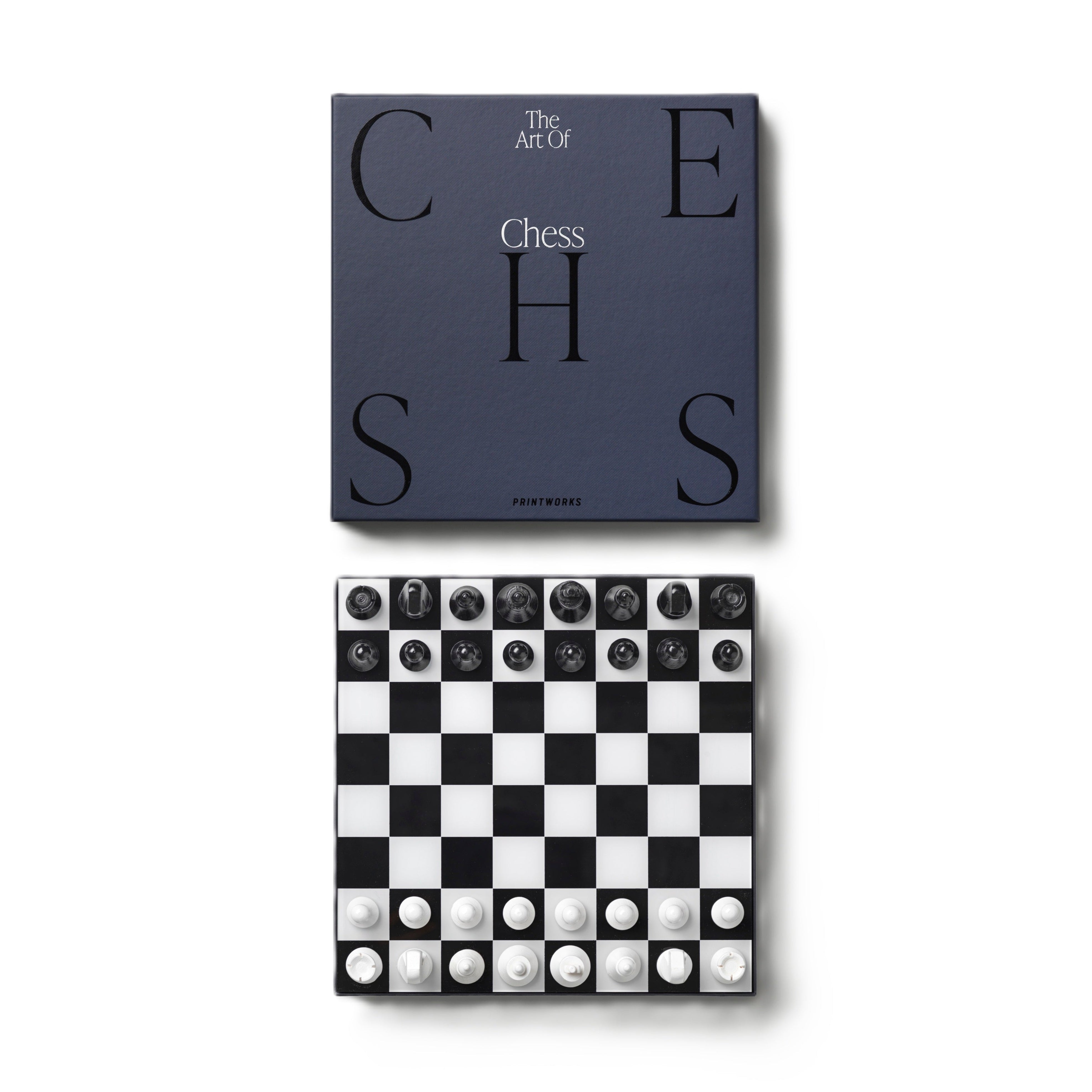 Schachspiel ART OF CHESS navy