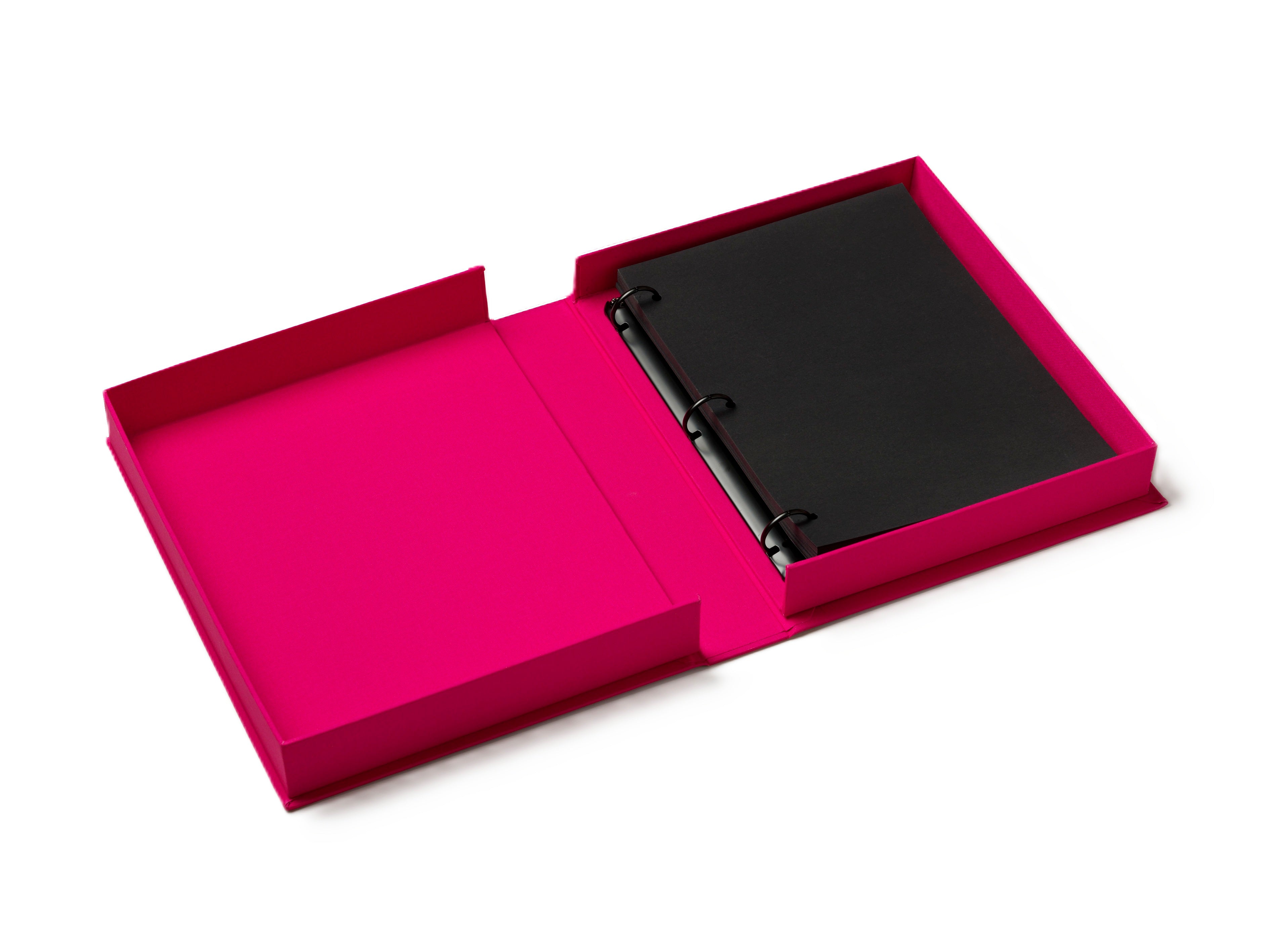 Fotoalbum PICTURE PERFECT roze met goud