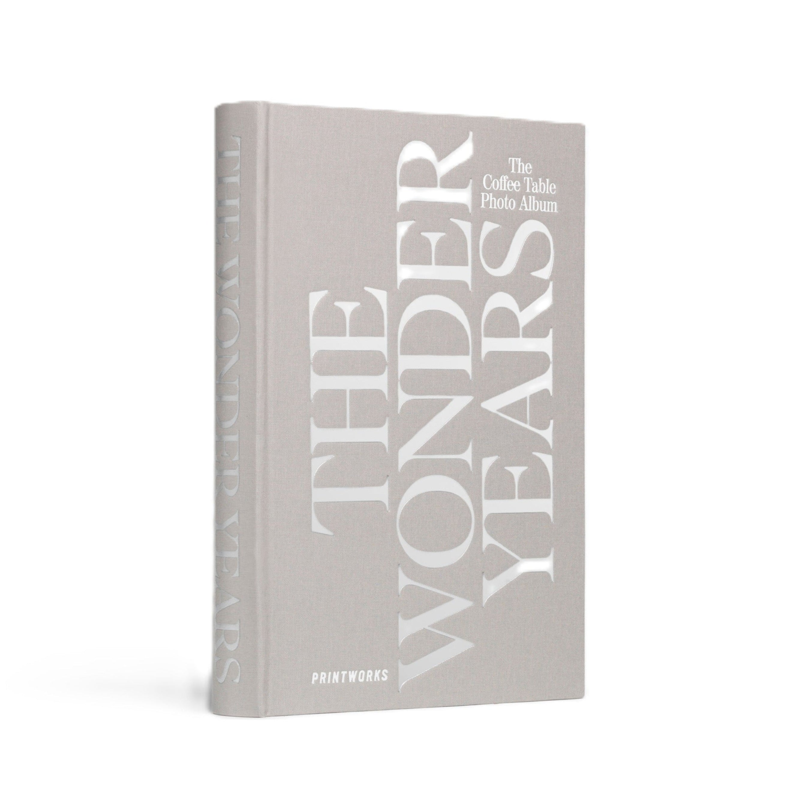 Fotoalbum THE WONDER YEARS grijs