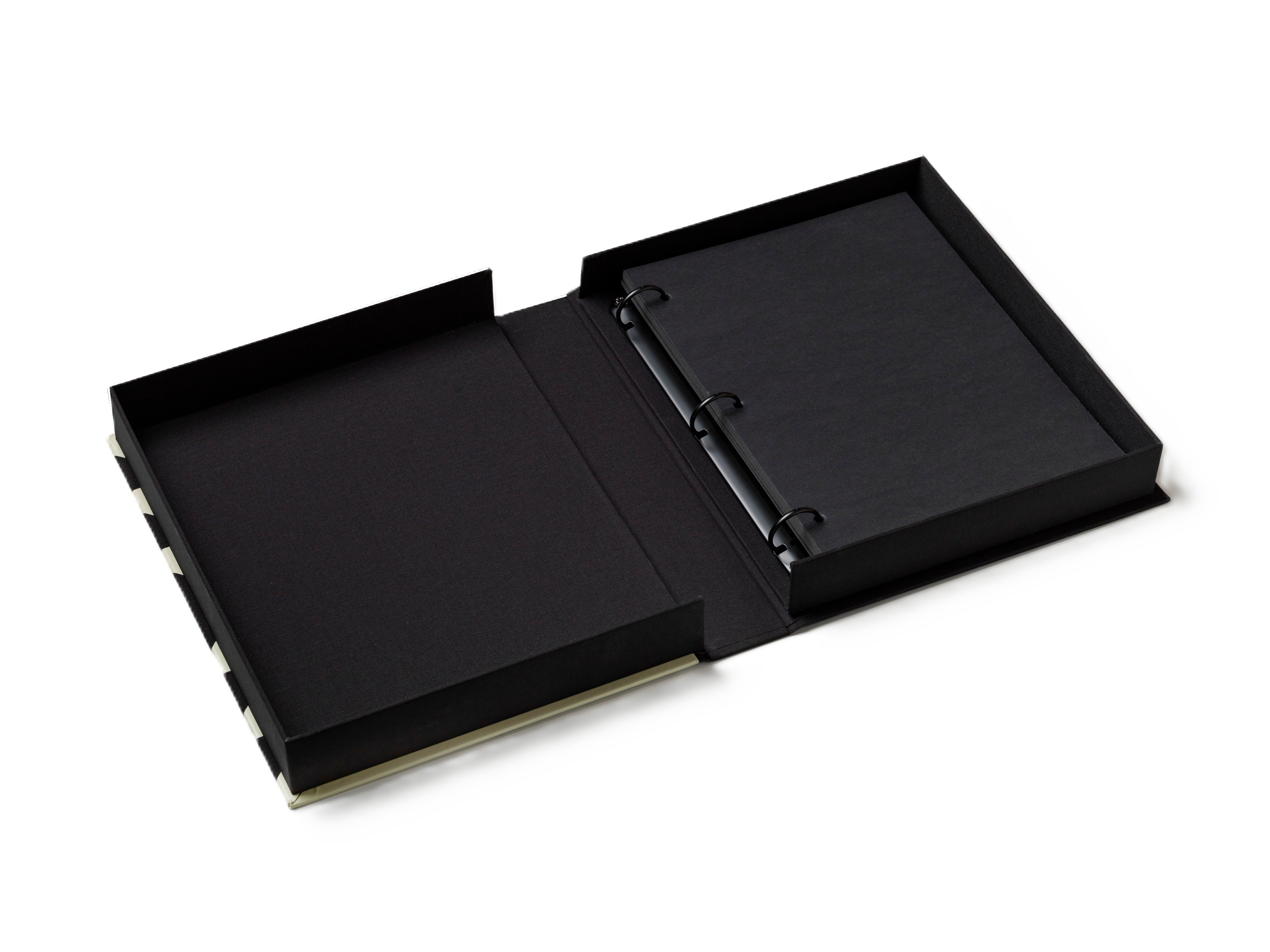 Fotoalbum GOEDE TIJDEN beige met zwart