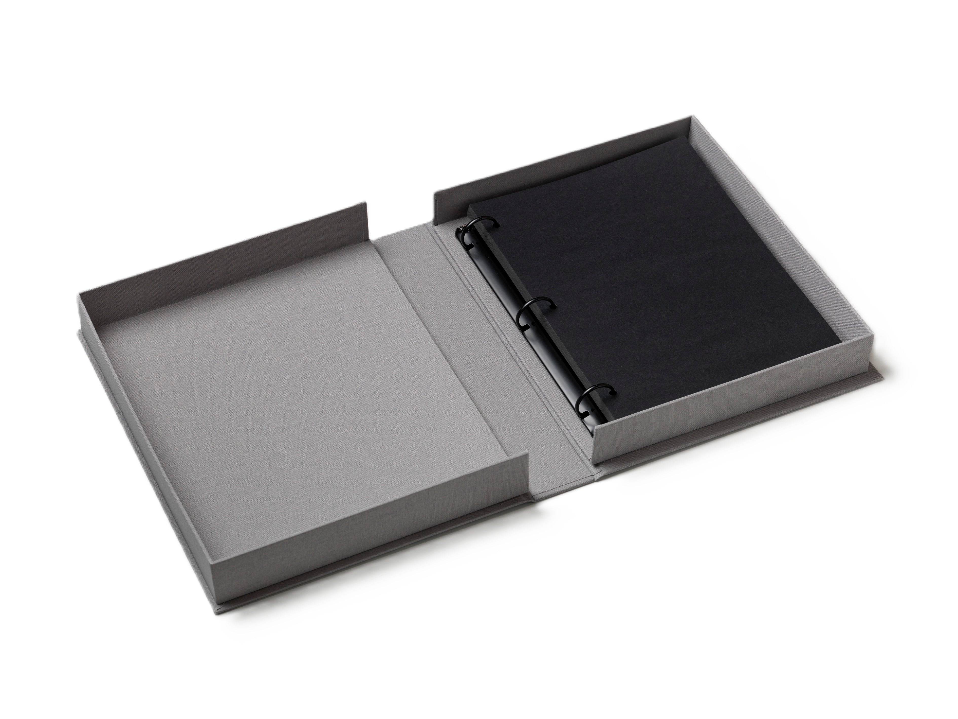 Fotoalbum HAPPY TIMES grijs met goud