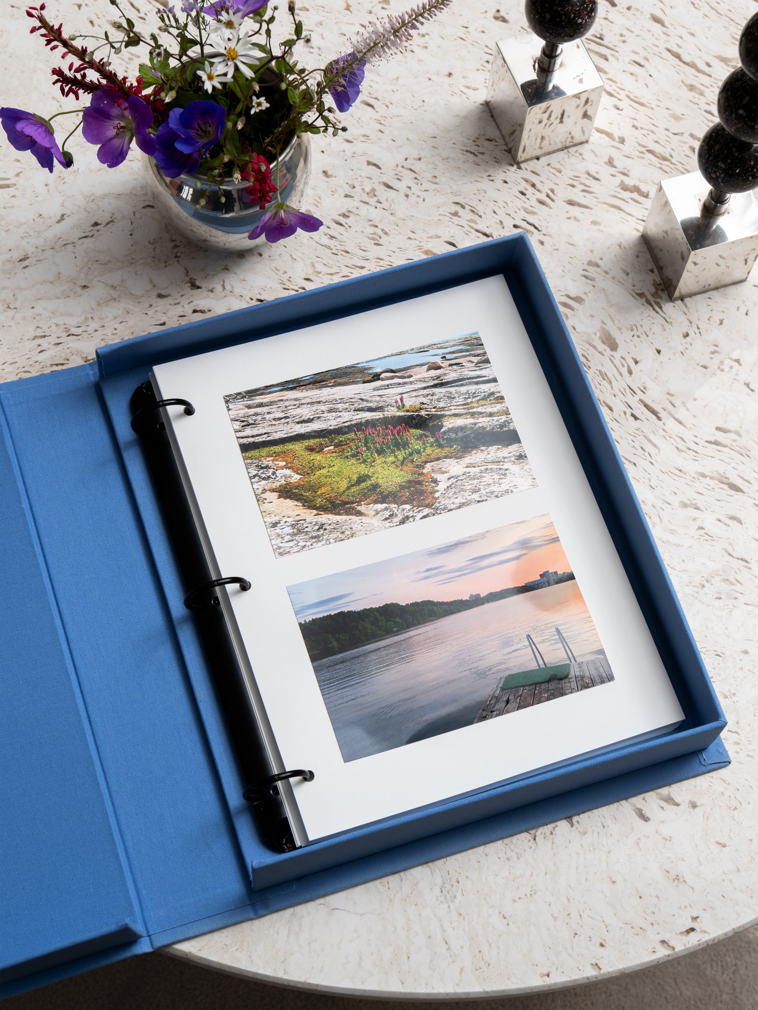 Fotoalbum MOMENTS THAT MATTERS THE MOST blauw