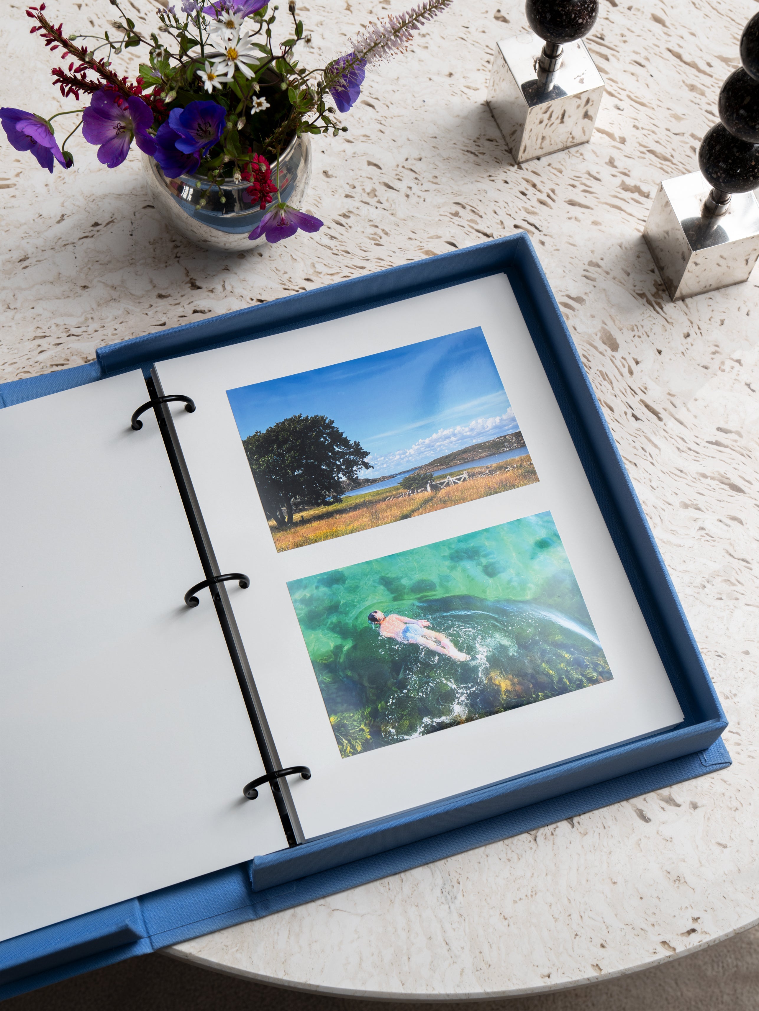 Fotoalbum MOMENTS THAT MATTERS THE MOST blauw