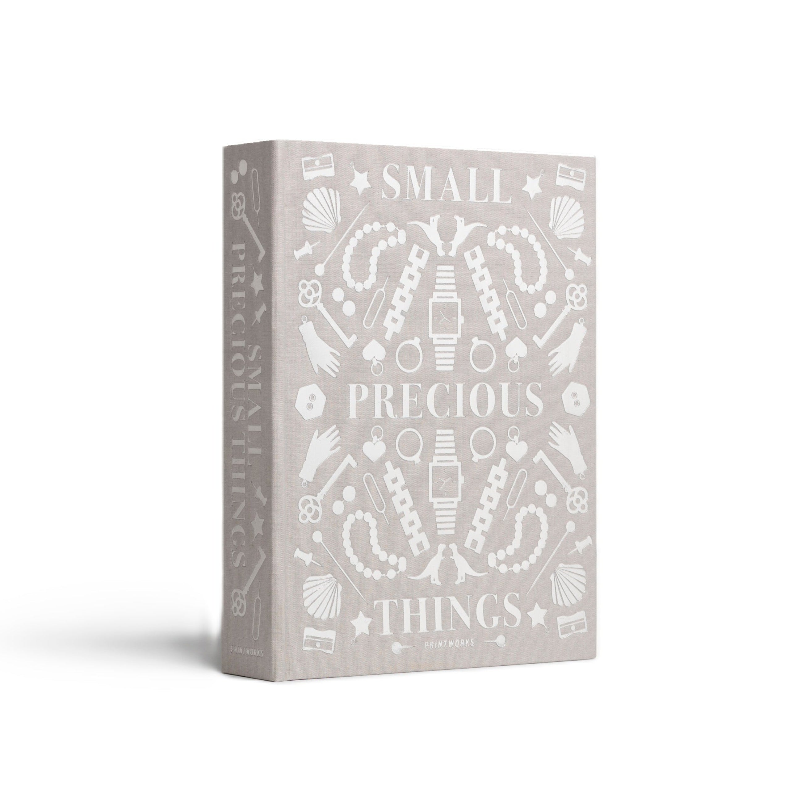 Opbergdoos PRECIOUS THINGS grijs
