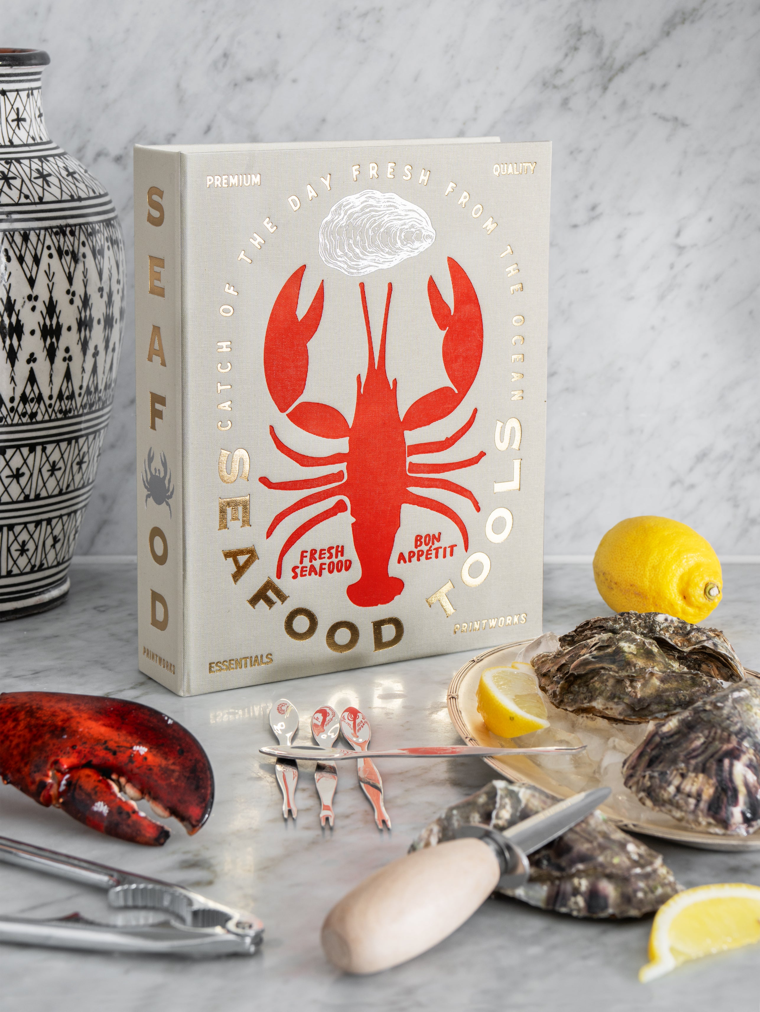 Seafood Tools Set Beige