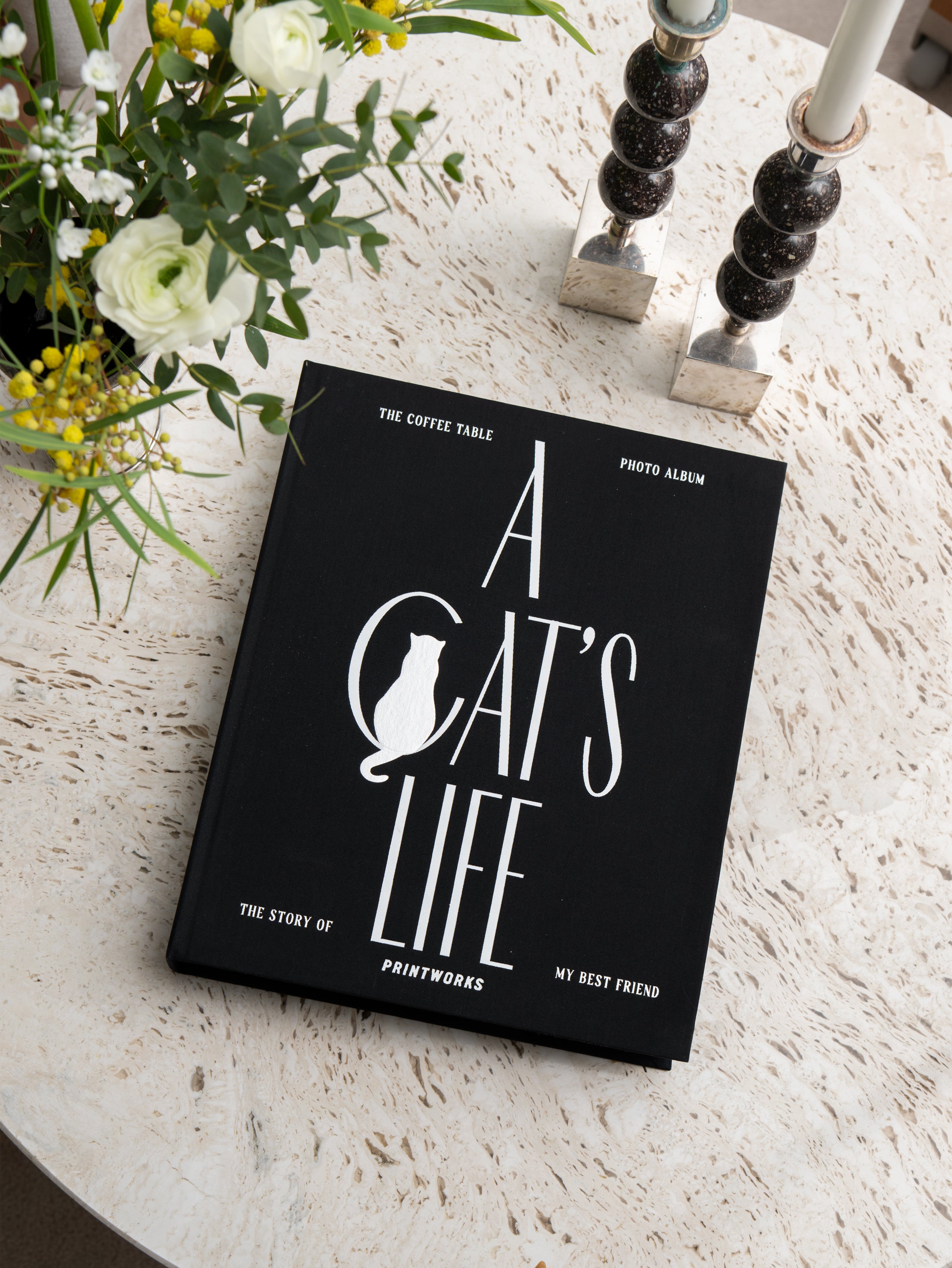 A CAT'S LIFE Photo Album black