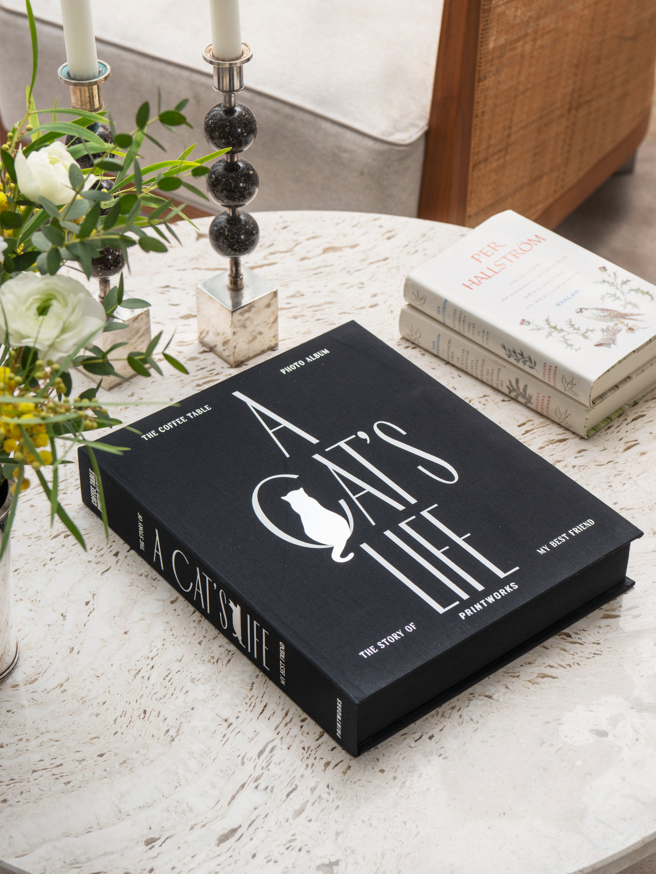 A CAT'S LIFE Photo Album black