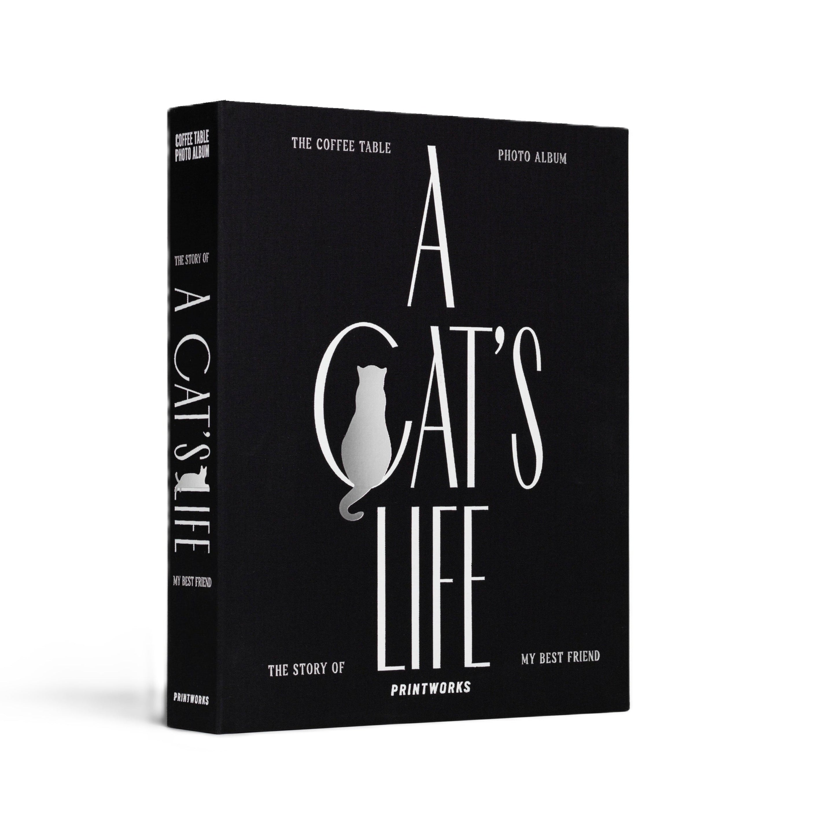A CAT'S LIFE Photo Album black