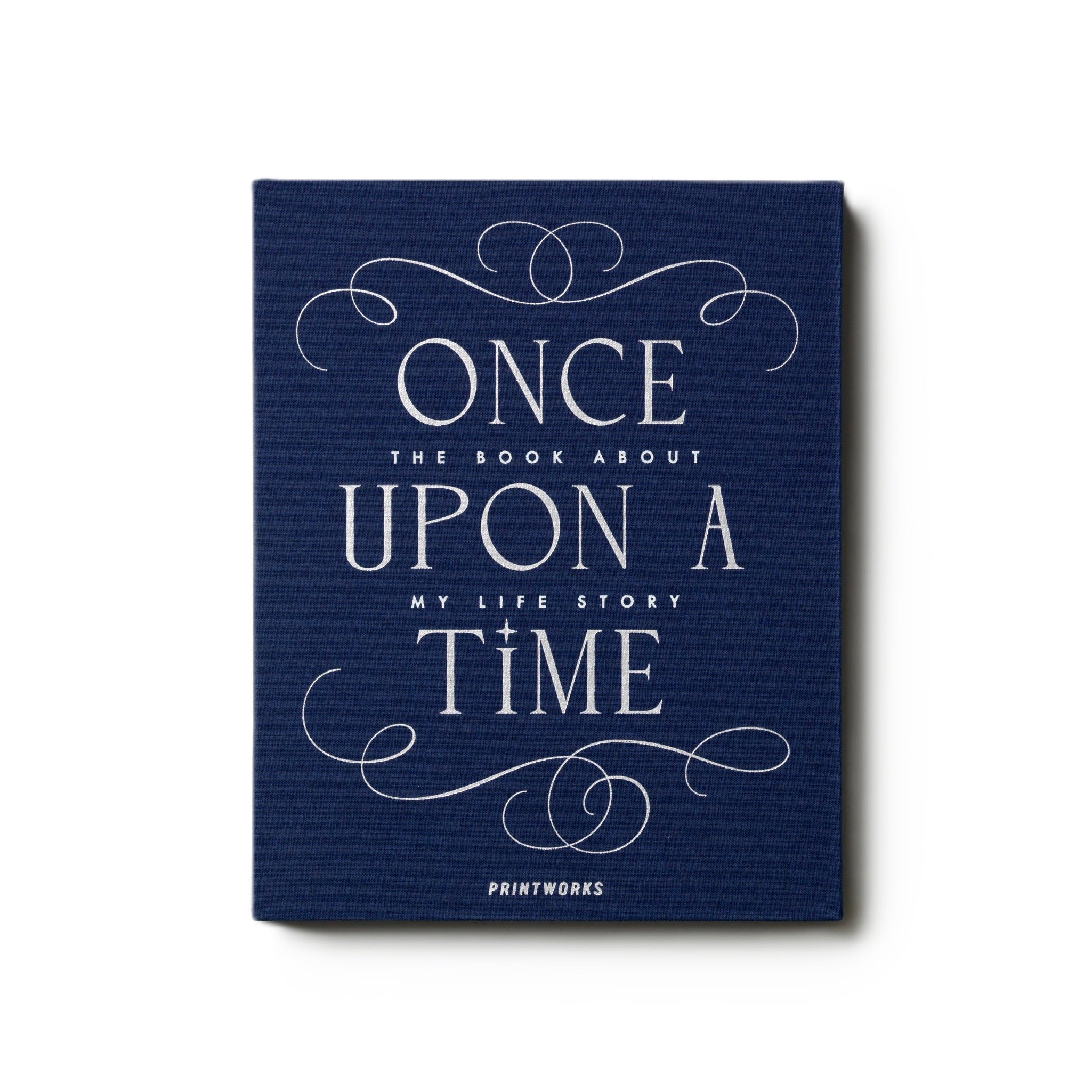 Erinnerungsbuch ONCE UPON A TIME navy mit blau