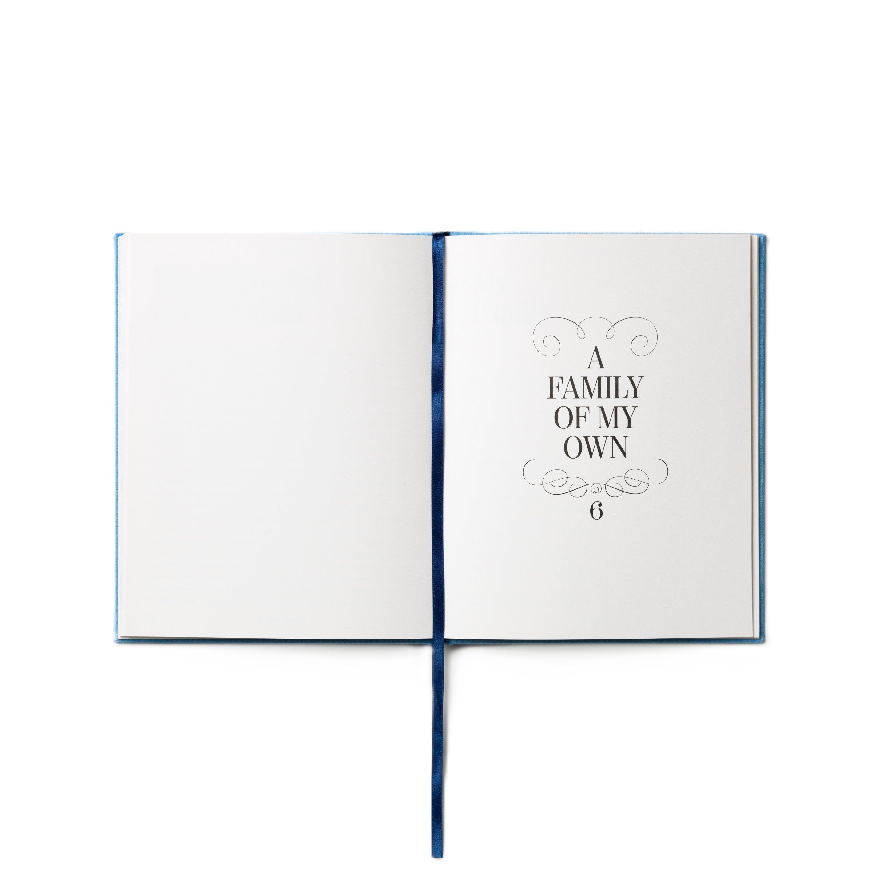 Erinnerungsbuch ONCE UPON A TIME navy mit blau