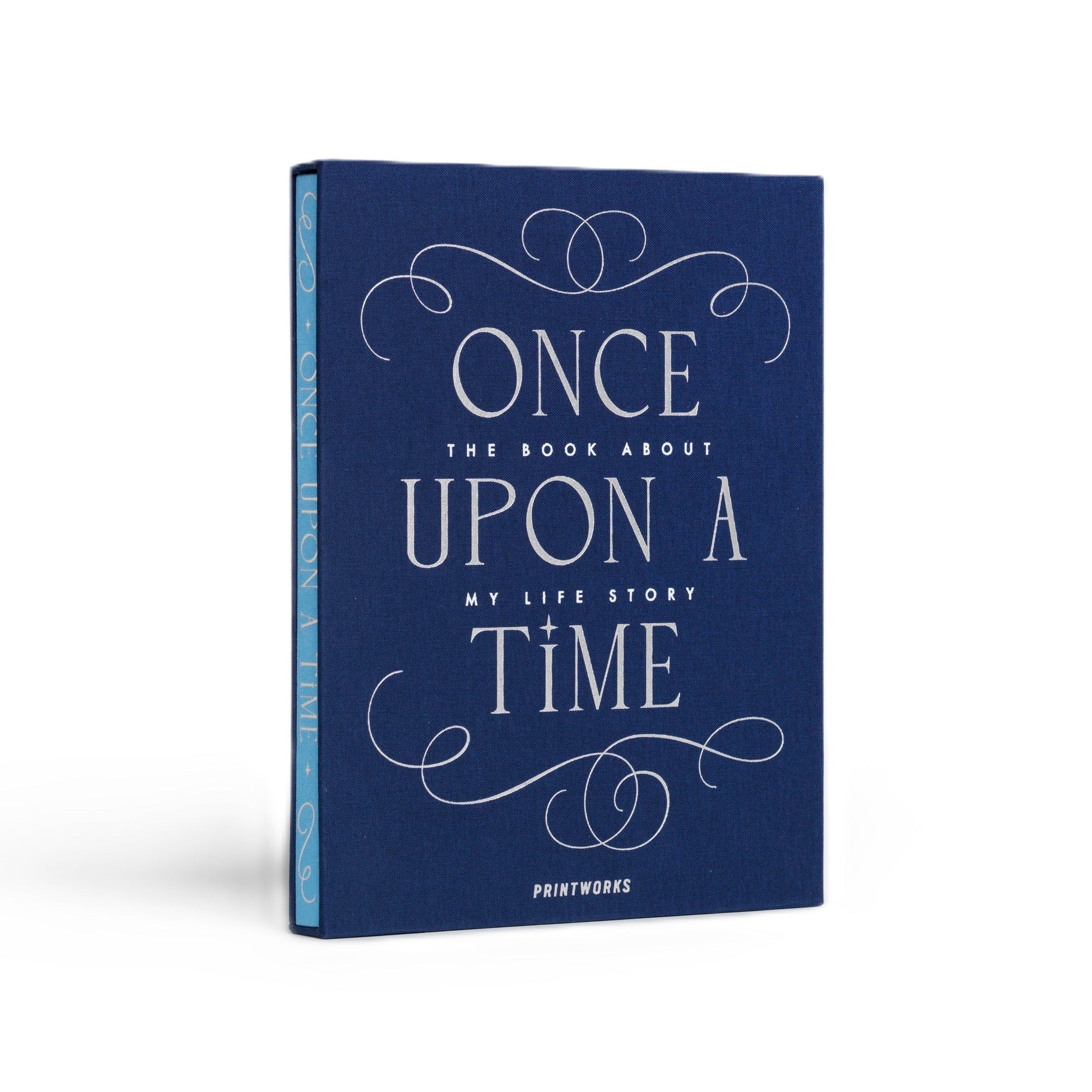 Erinnerungsbuch ONCE UPON A TIME navy mit blau