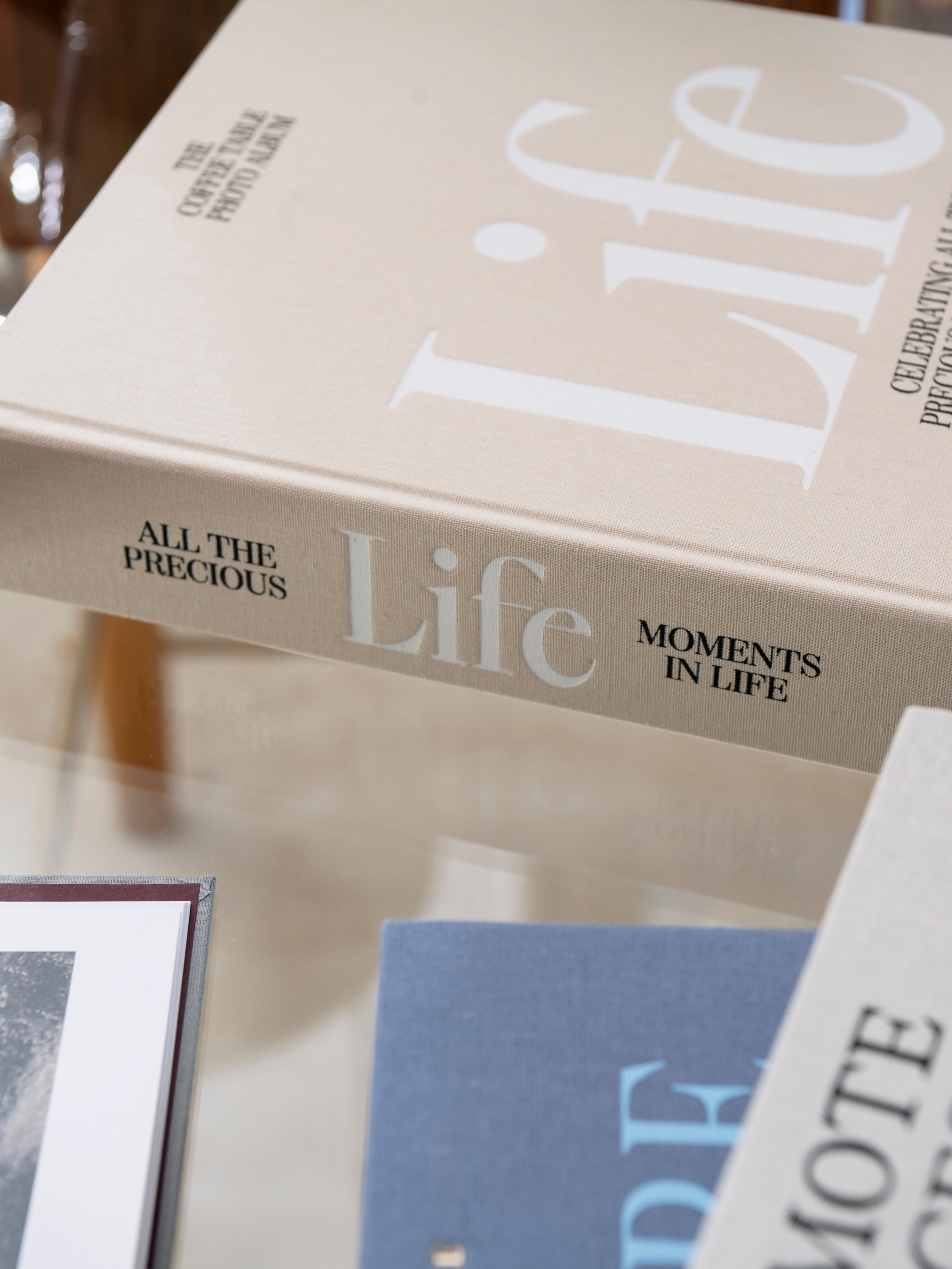 Fotoalbum LIFE beige