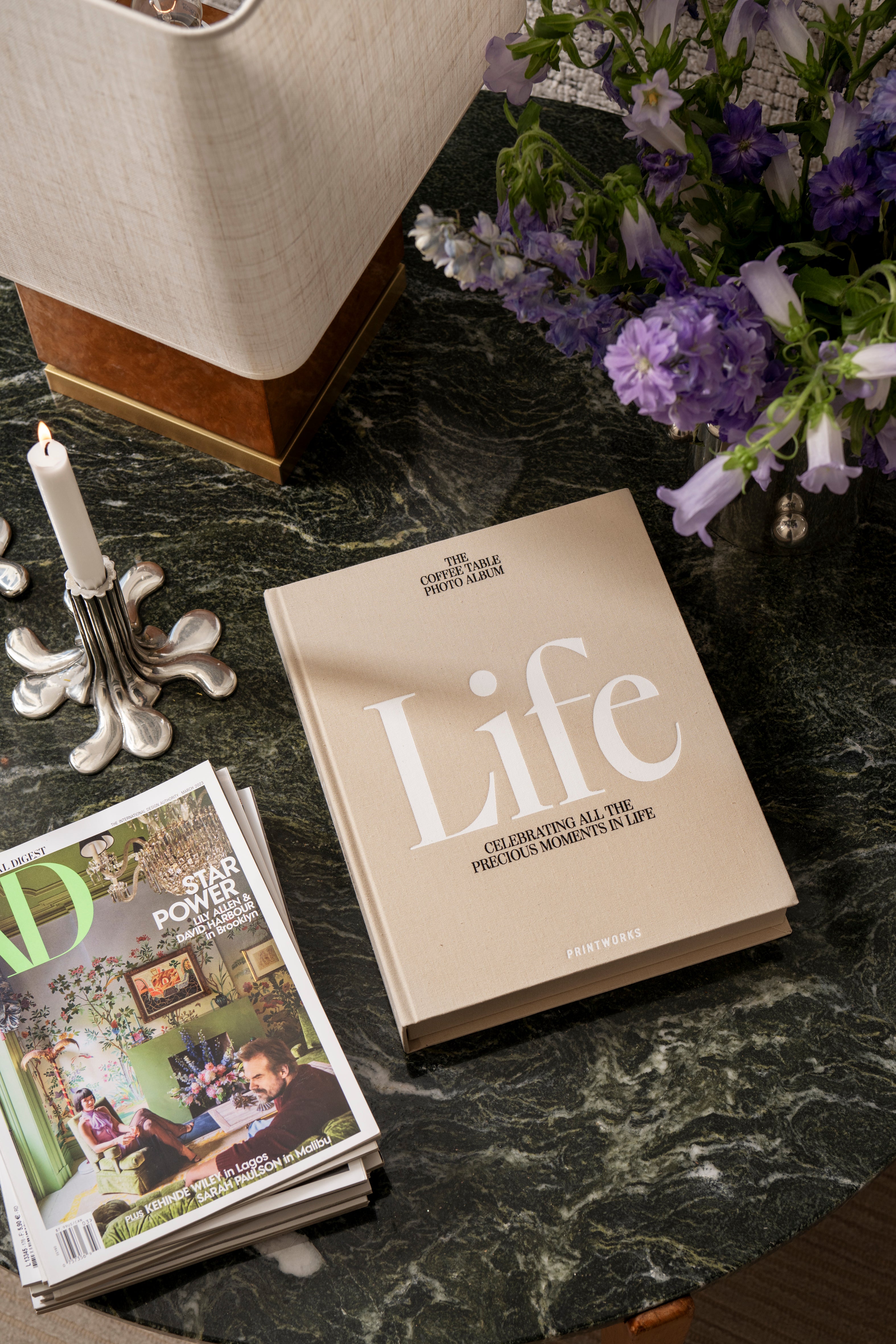 Fotoalbum LIFE beige