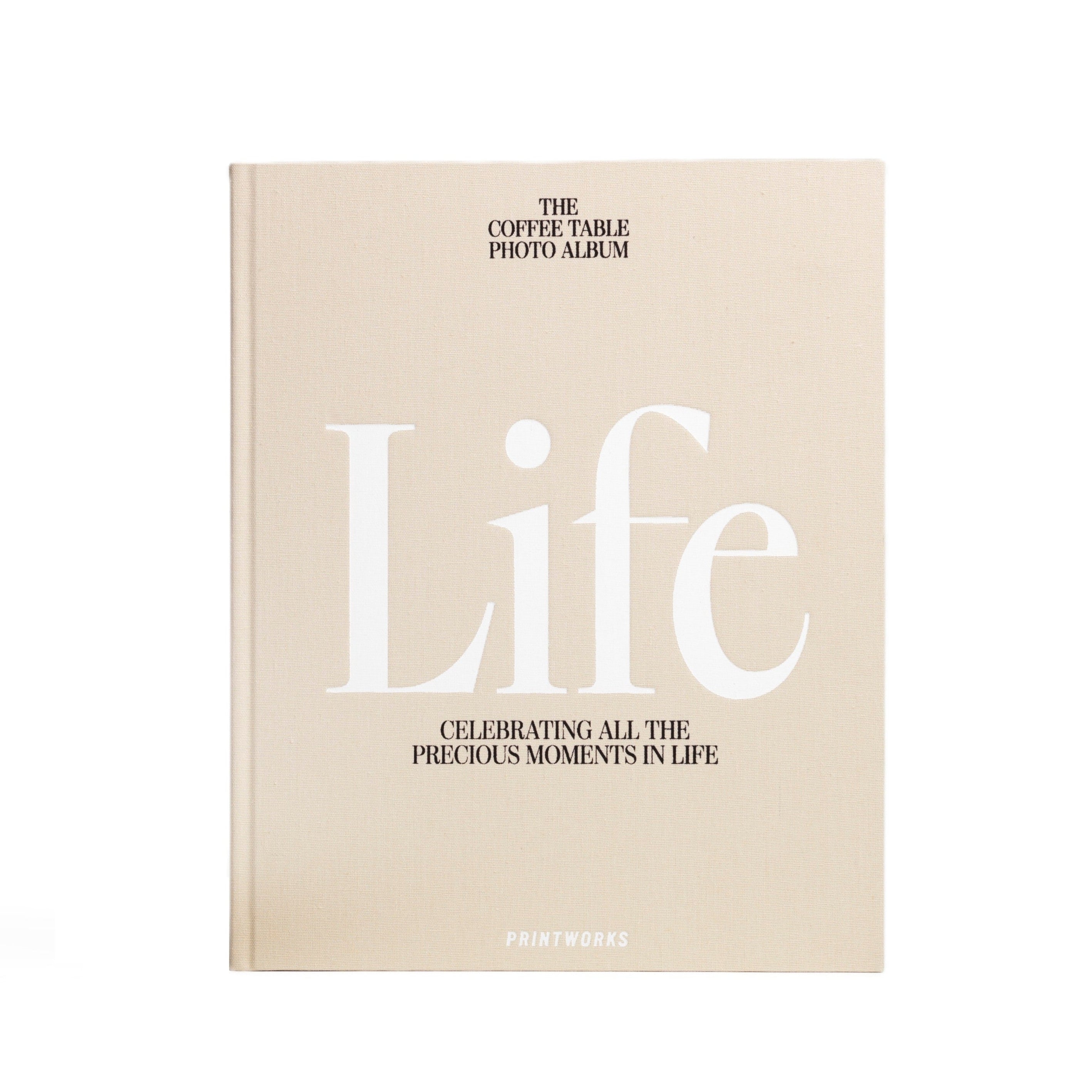 Fotoalbum LIFE beige