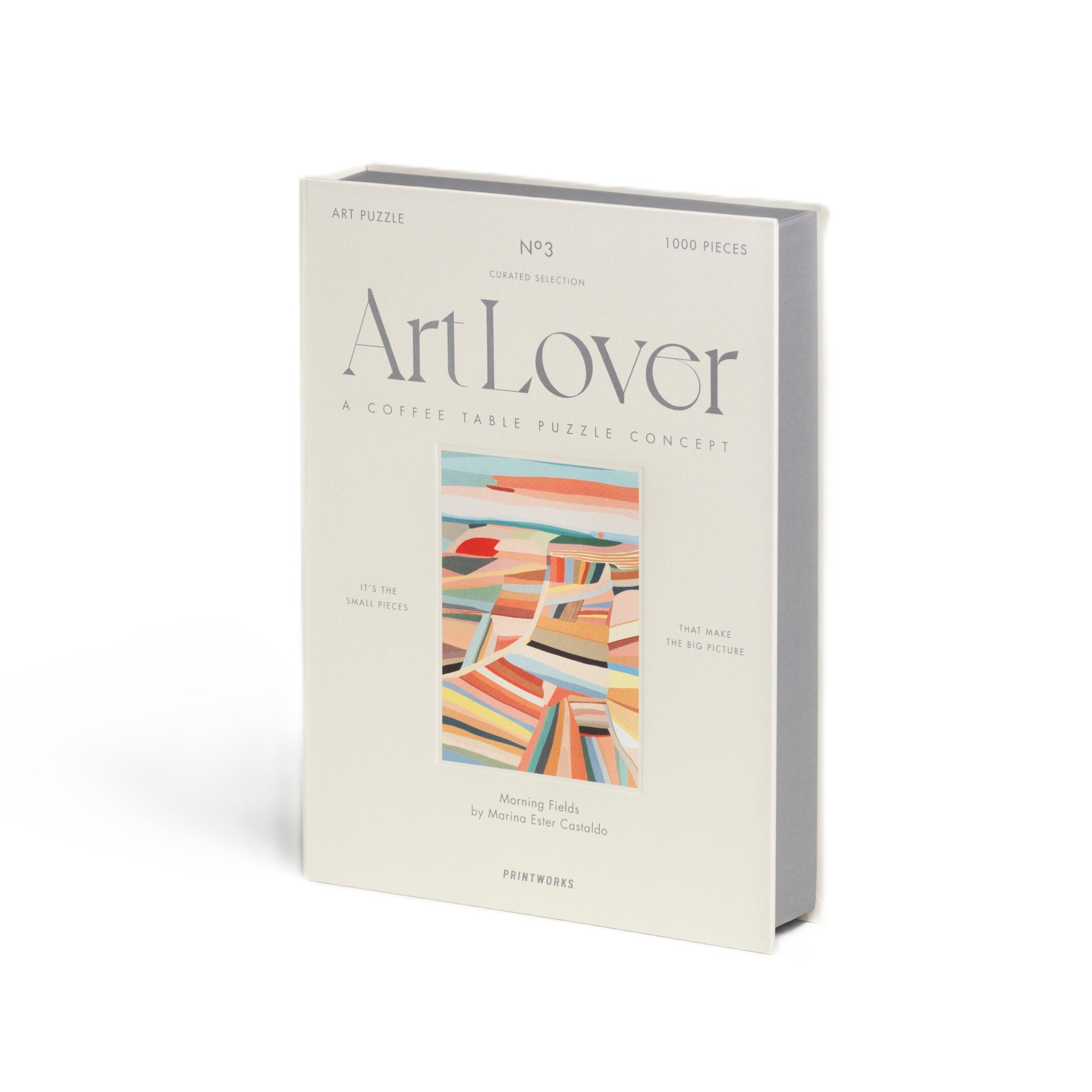 Puzzel OCHTENDVELDEN beige