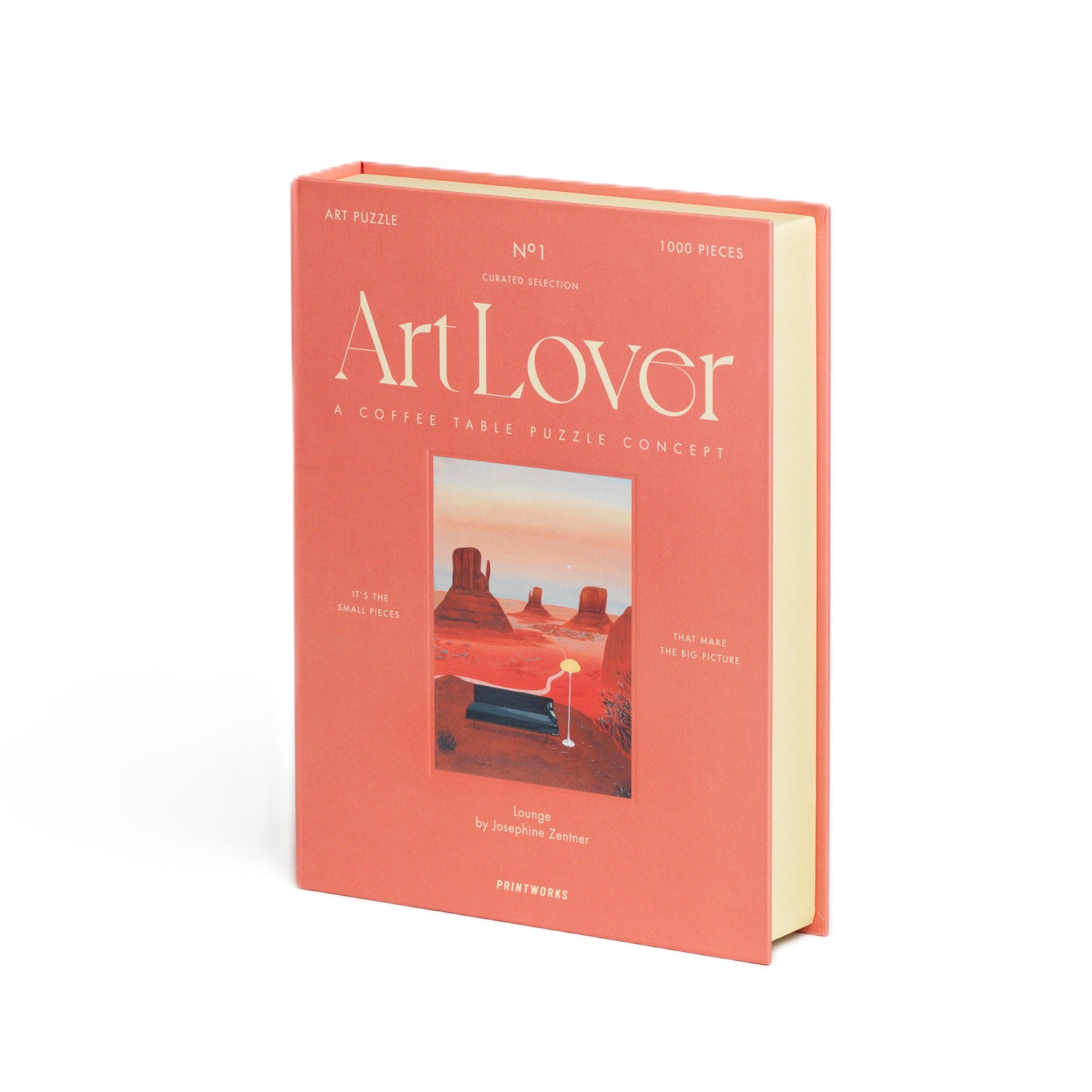 Puzzle LOUNGE rood