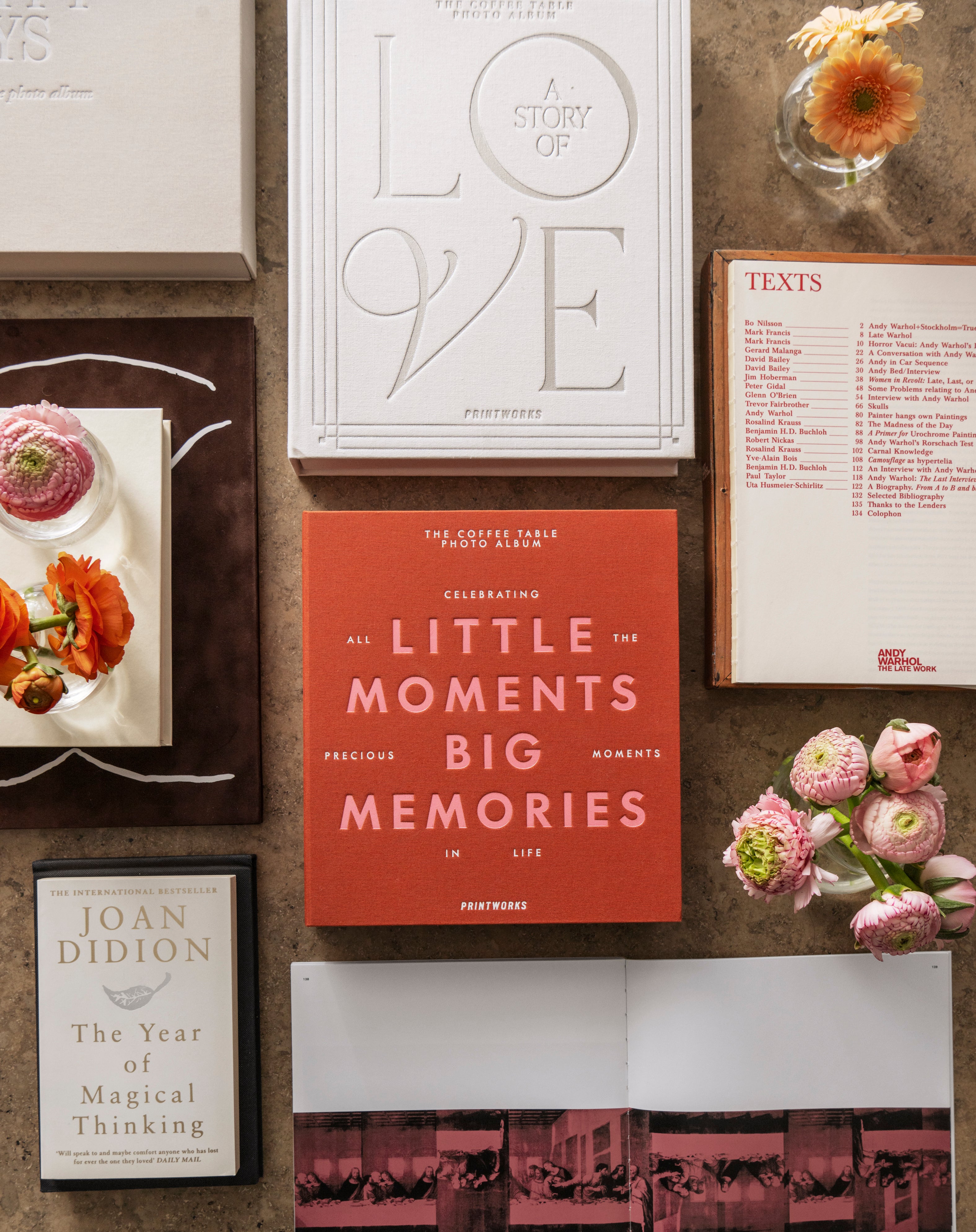 Fotoalbum LITTLE MOMENTS BIG MEMORIES oranje