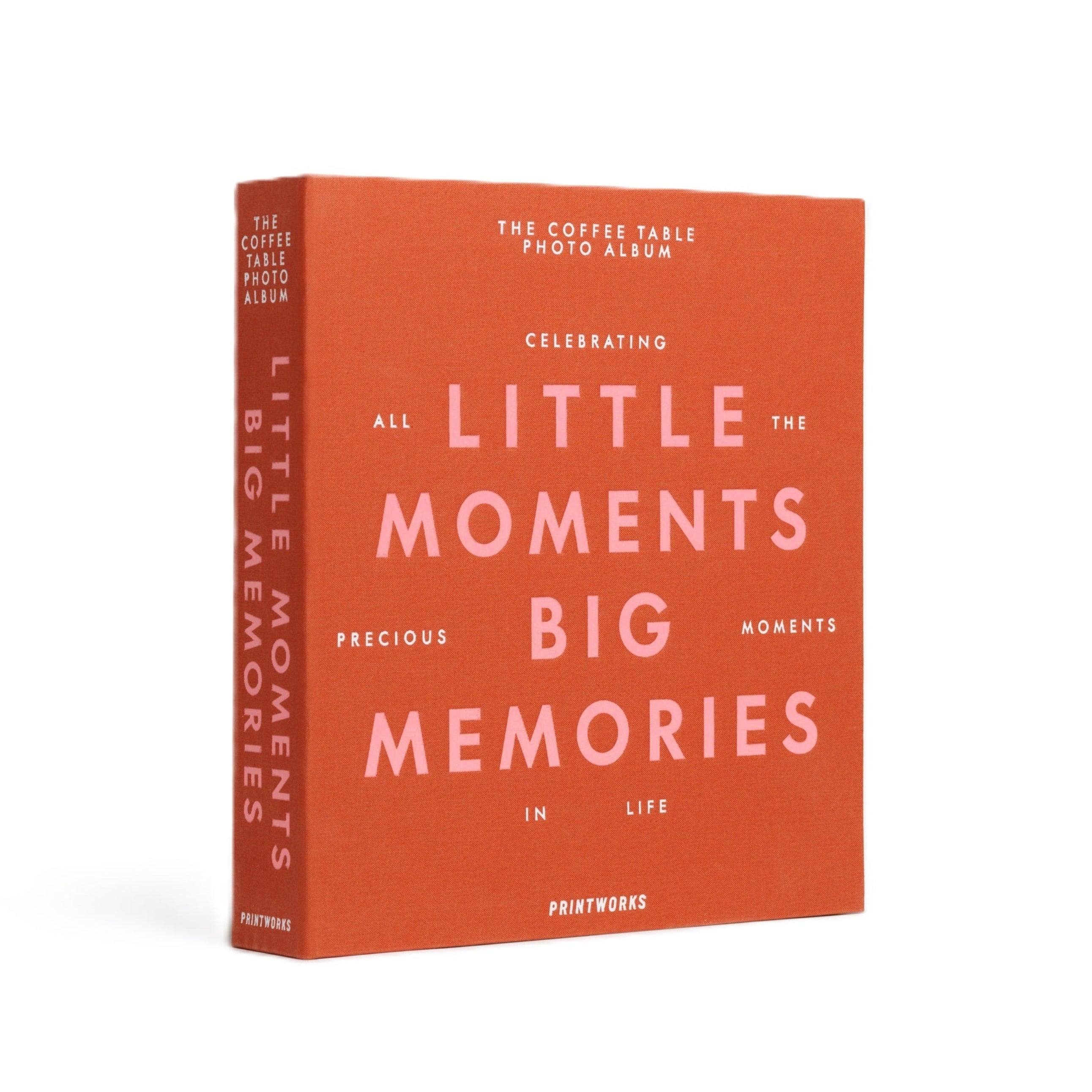 Fotoalbum LITTLE MOMENTS BIG MEMORIES oranje