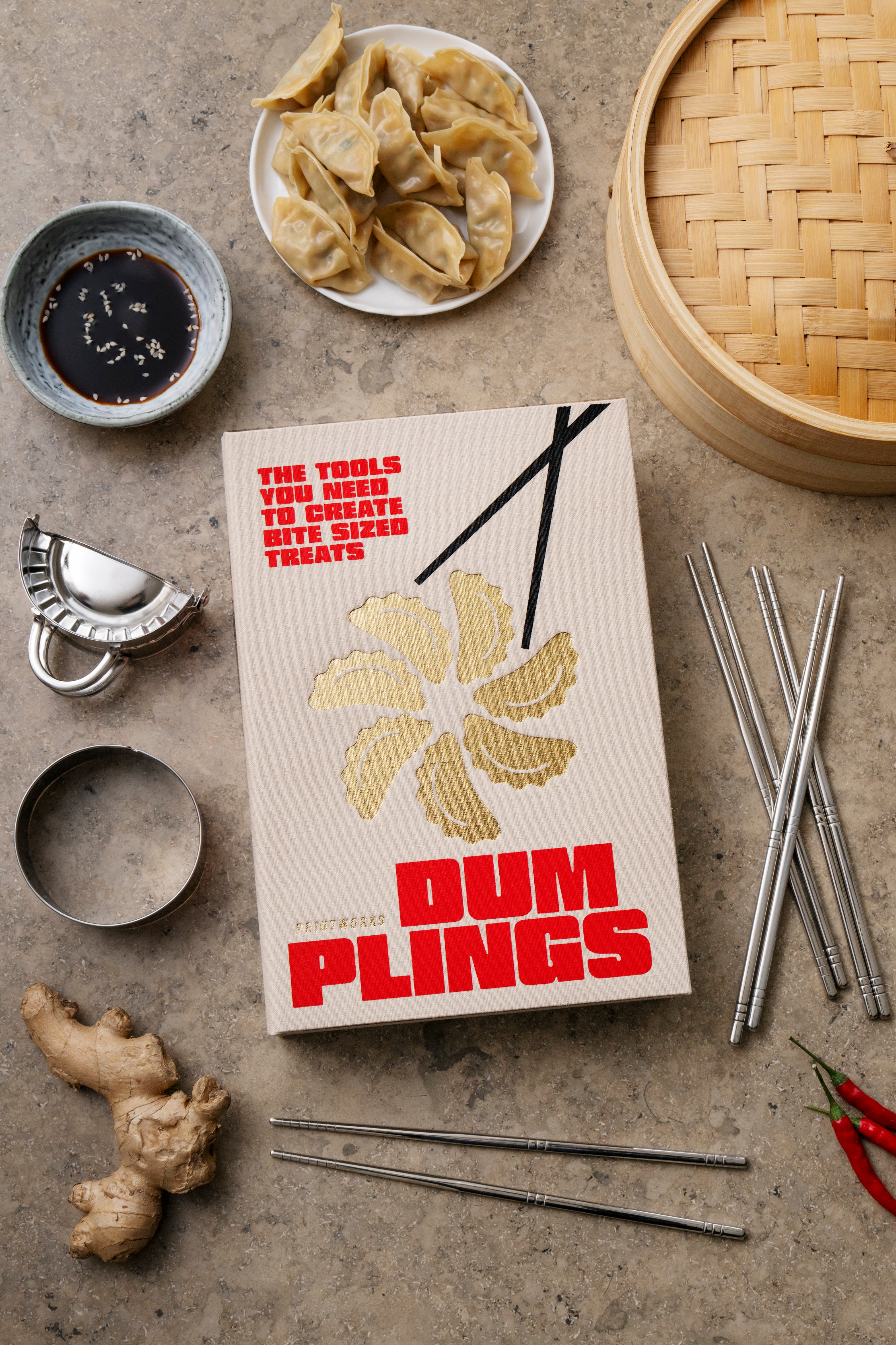 Pierogi set DUMPLING TOOLS beige