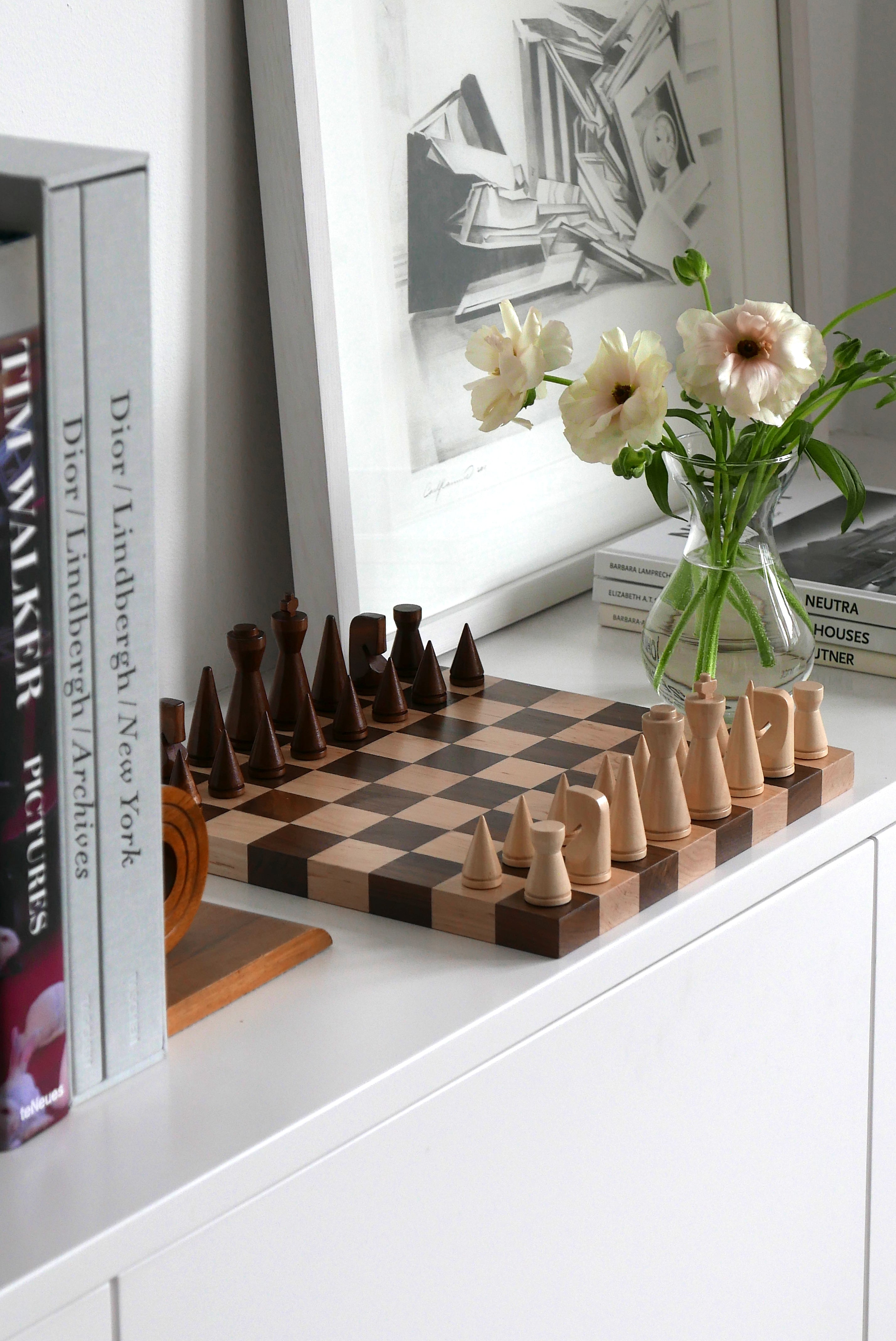 Schachspiel MINIMALIST CHESS Holz