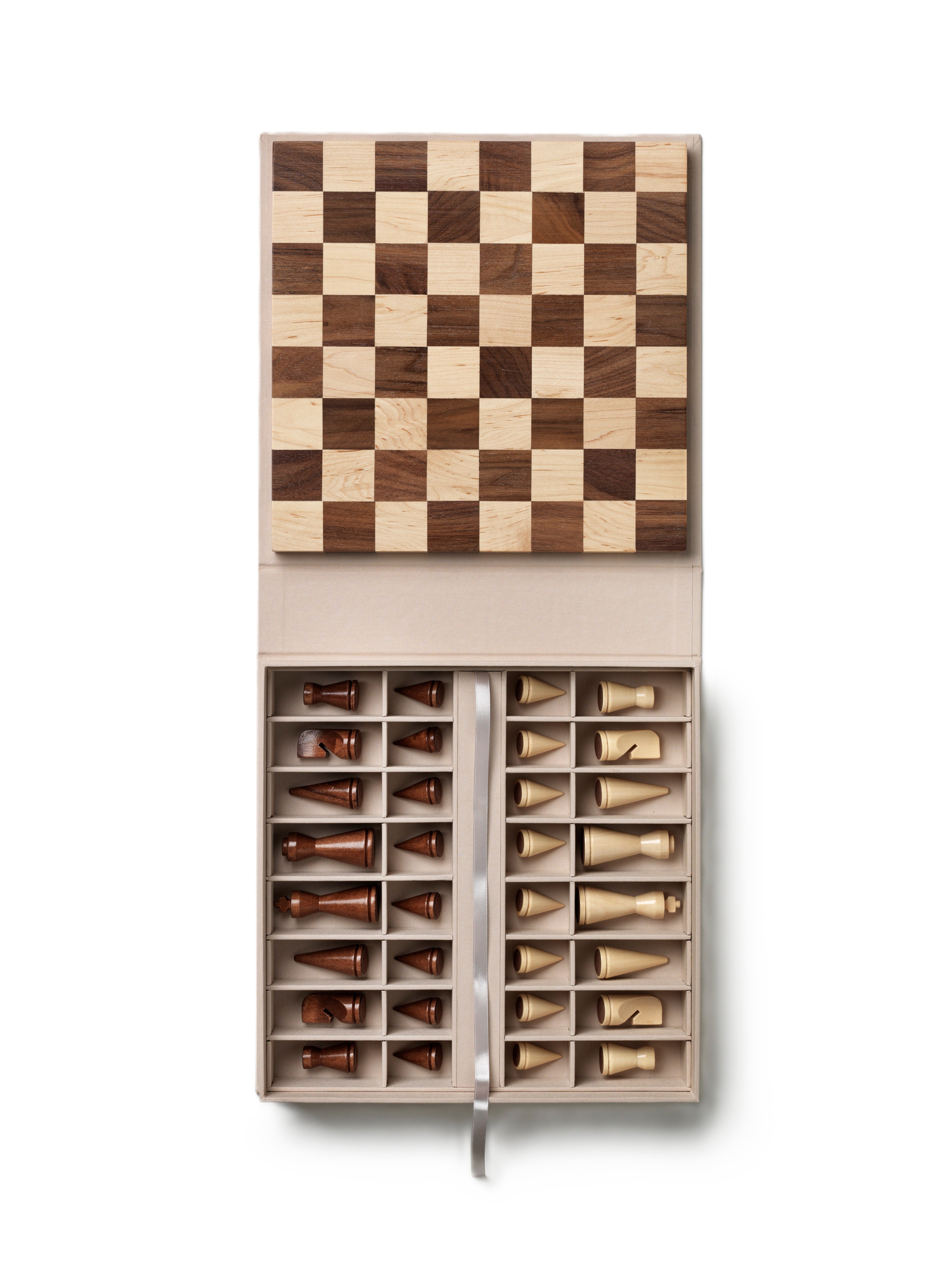 Schachspiel MINIMALIST CHESS Holz