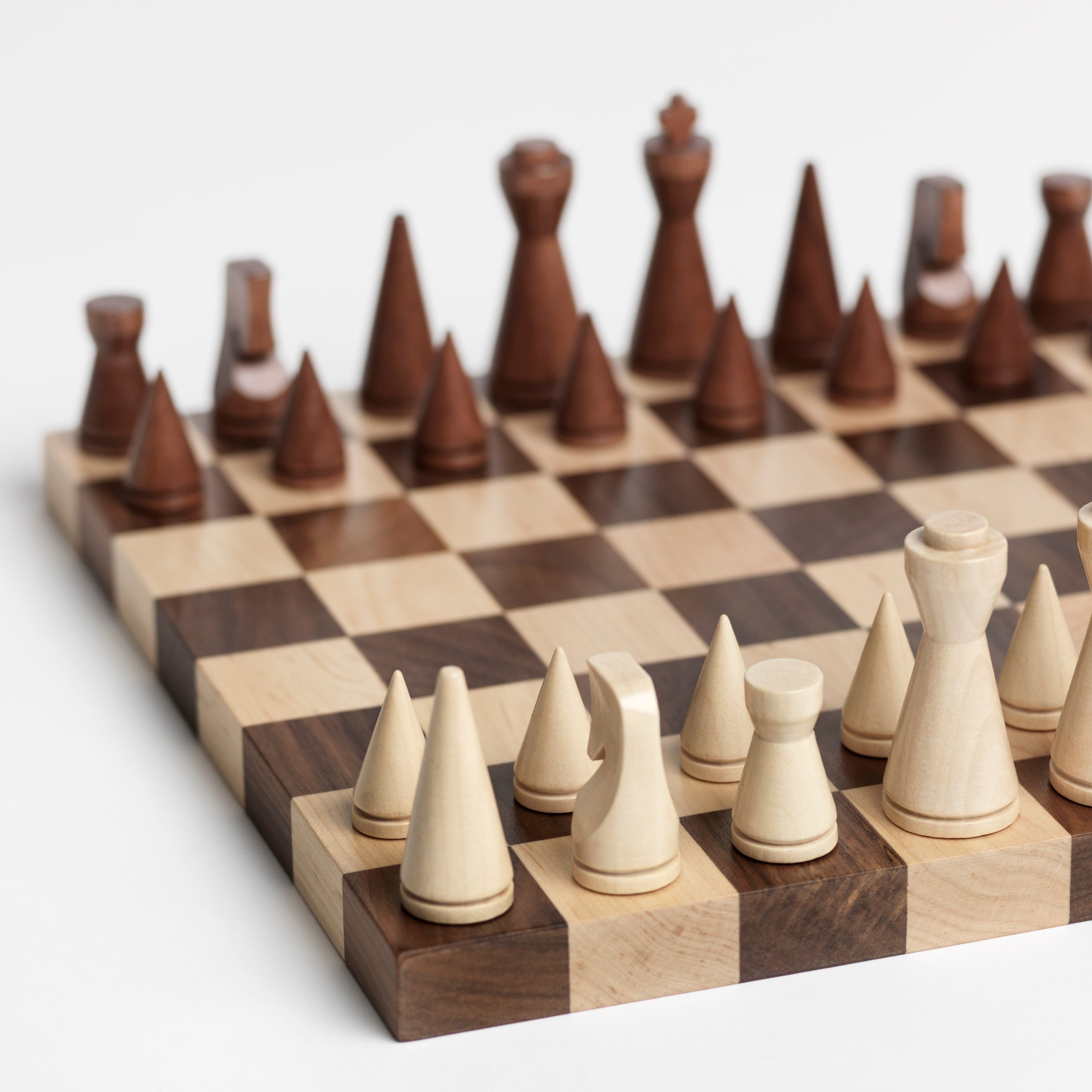 Schachspiel MINIMALIST CHESS Holz