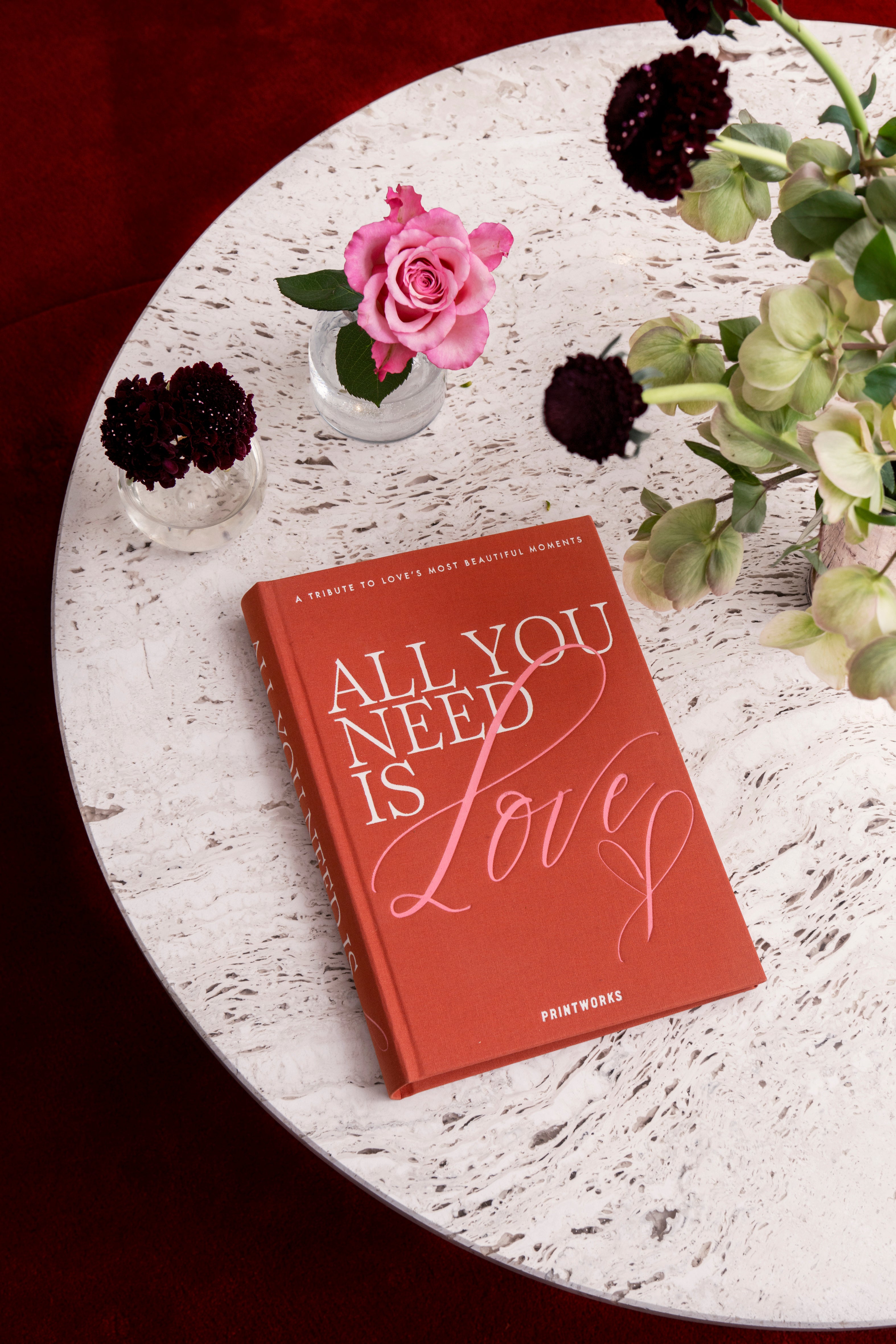 ALL YOU NEED IS LOVE Photo Album Orange