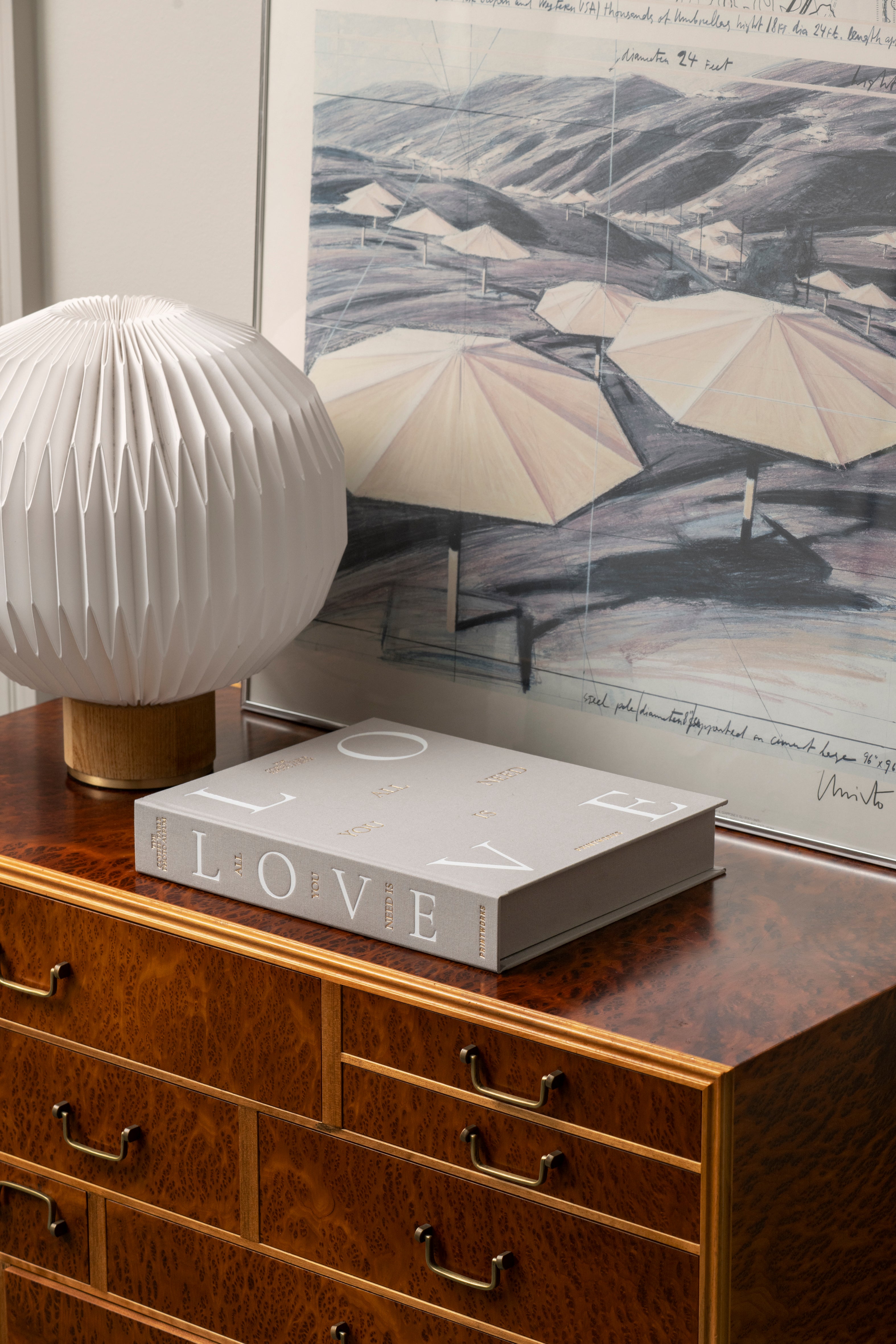 ALL YOU NEED IS LOVE Photo Album Beige