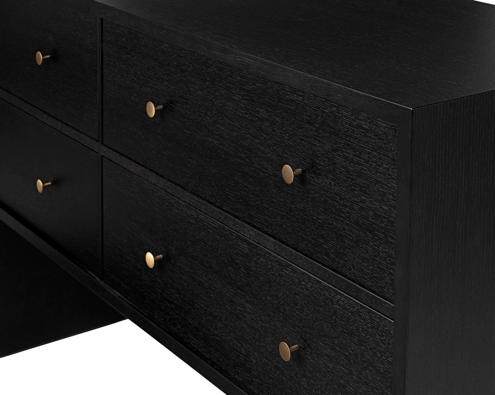 Commode PRIVATE zwart eikenfineer