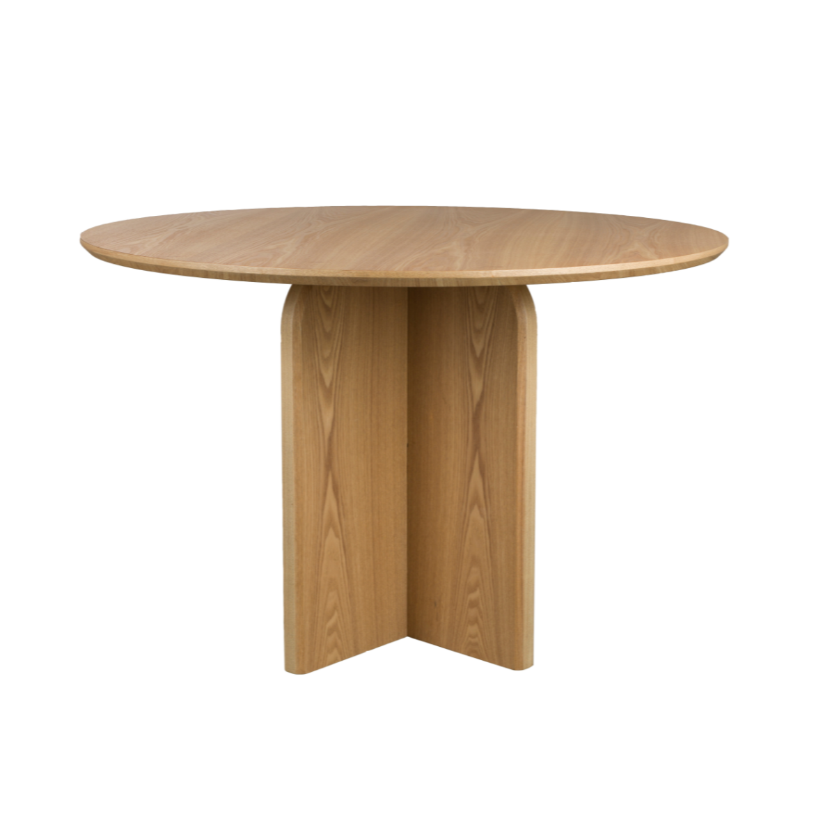Stół okrągły LAURENT jasnobrązowy – White Label Living