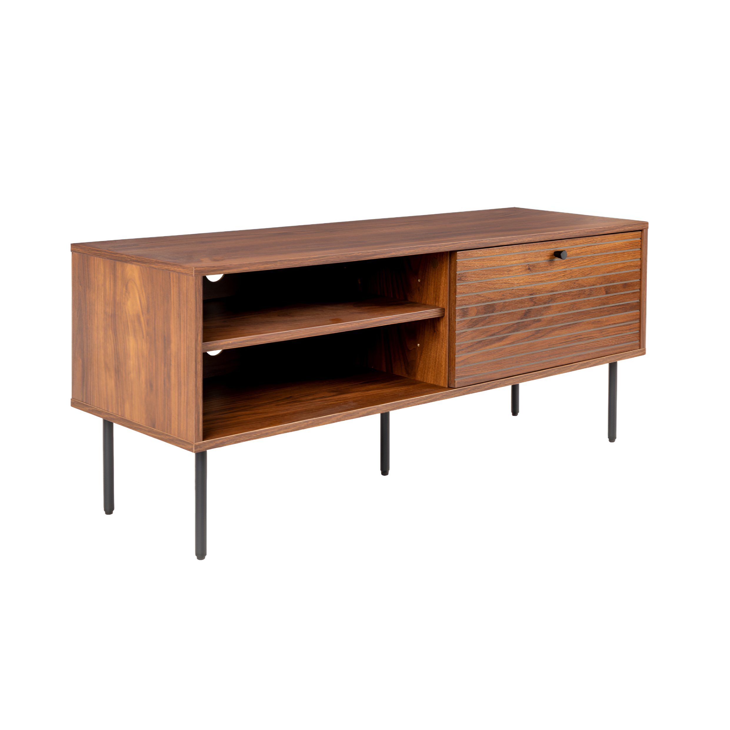 TV-meubel STRIPES bruin