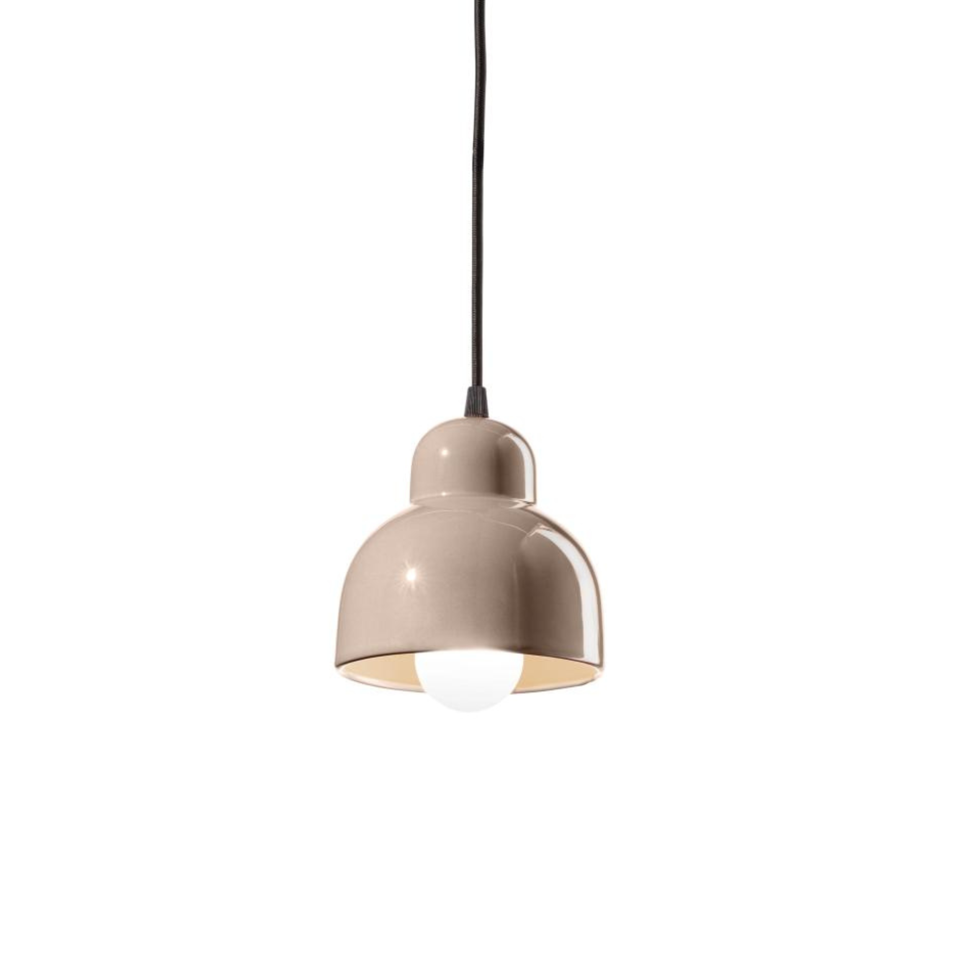 Hanglamp van keramiek BERIMBAU beige