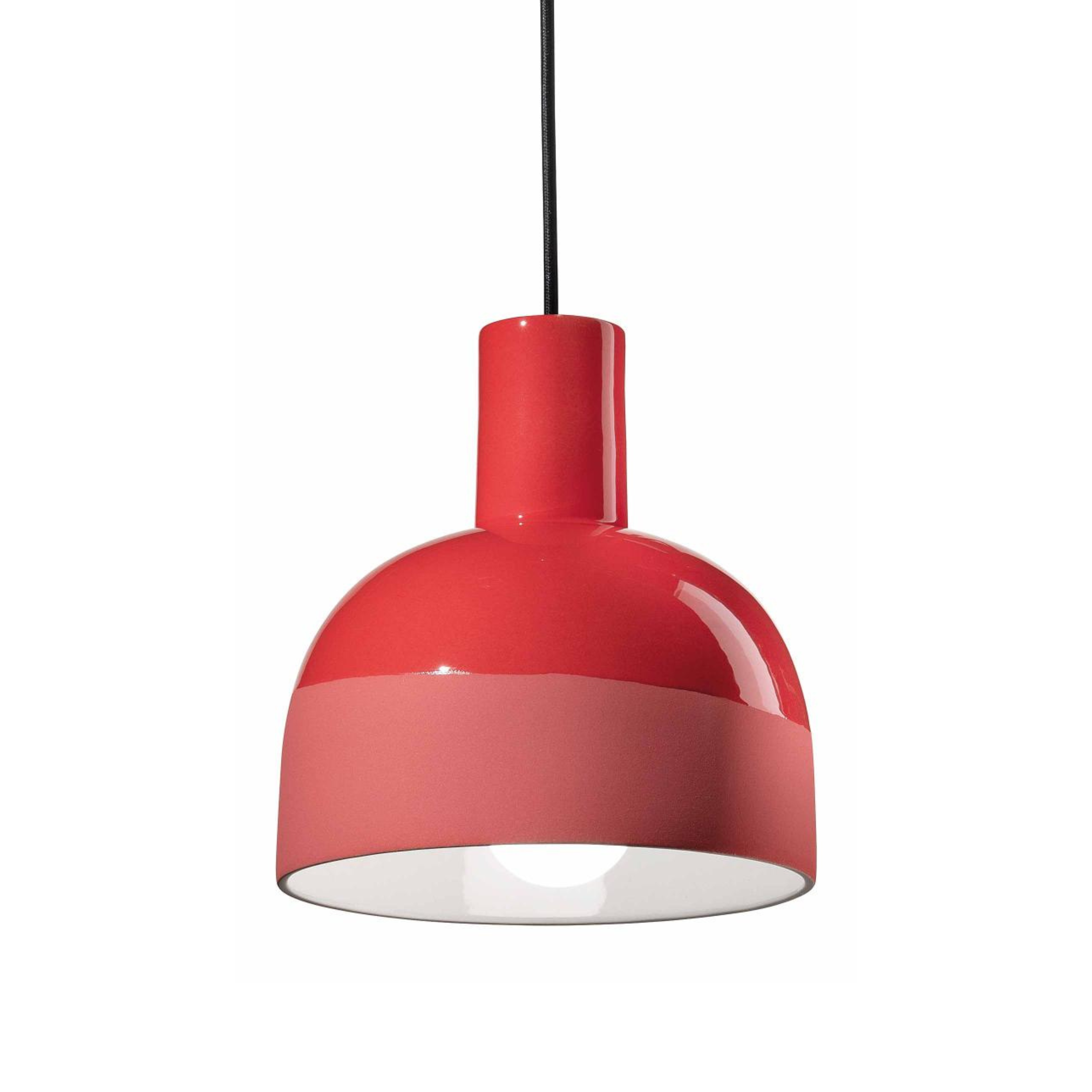 Lampa wisząca ceramiczna CAXIXI czerwony – Ferroluce