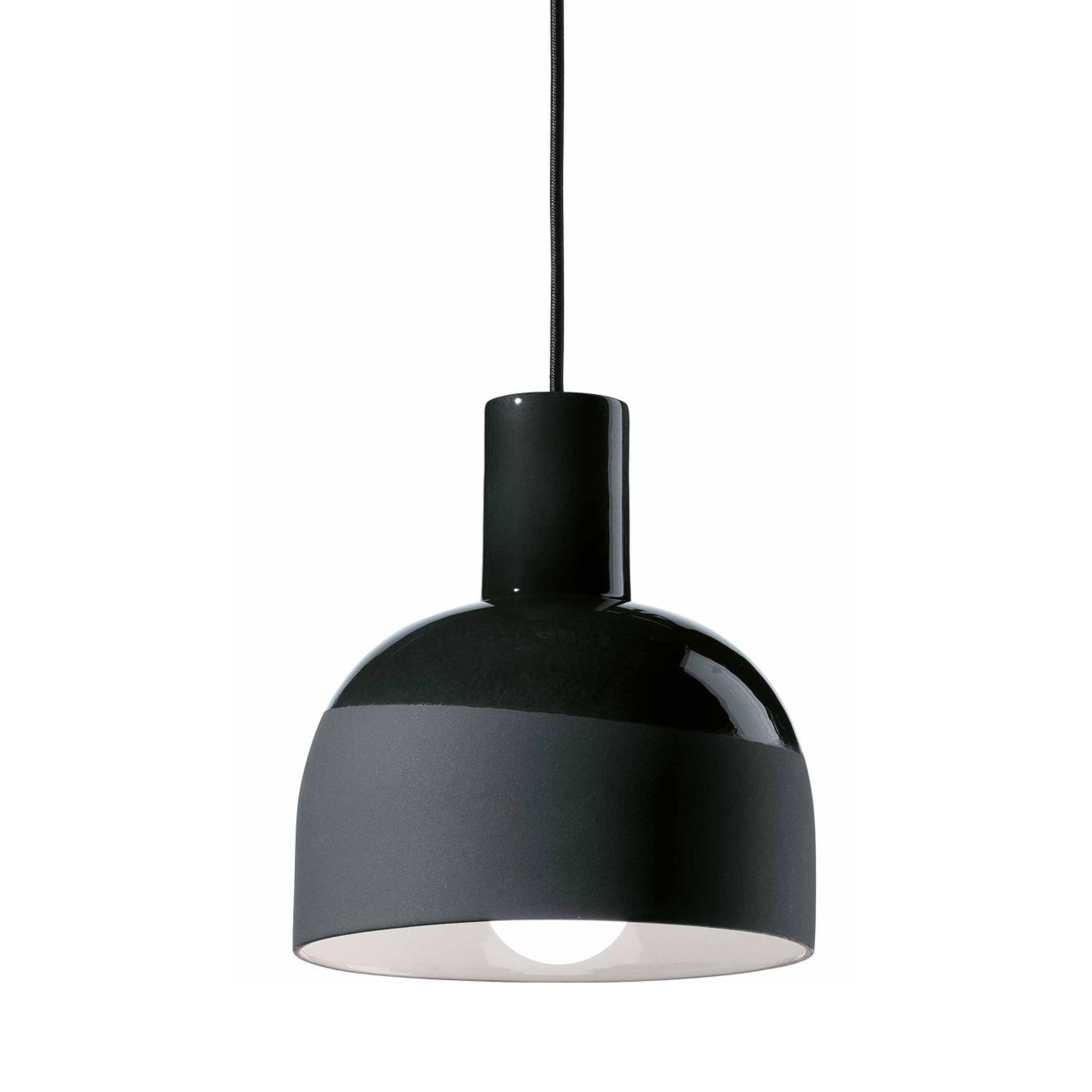 Lampa wisząca ceramiczna CAXIXI czarny – Ferroluce