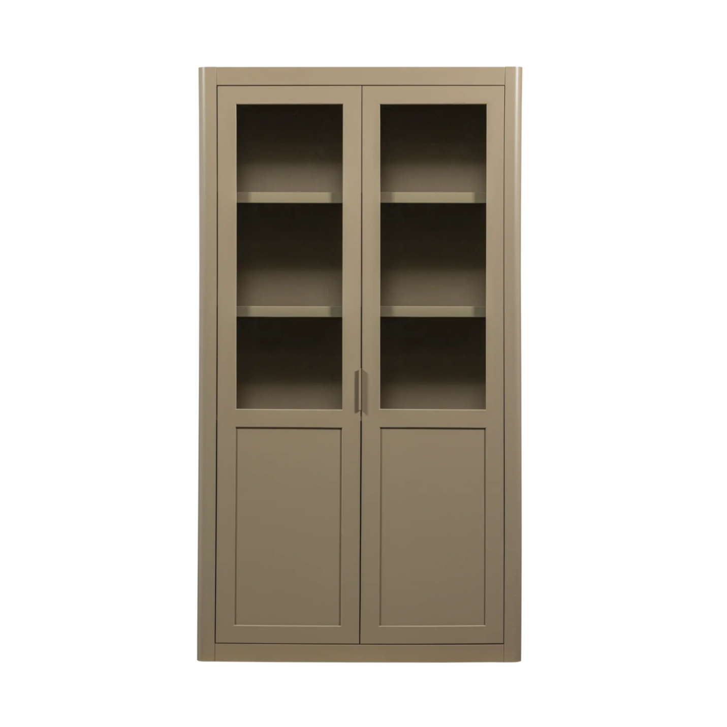 GUNNAR Display Cabinet Beige