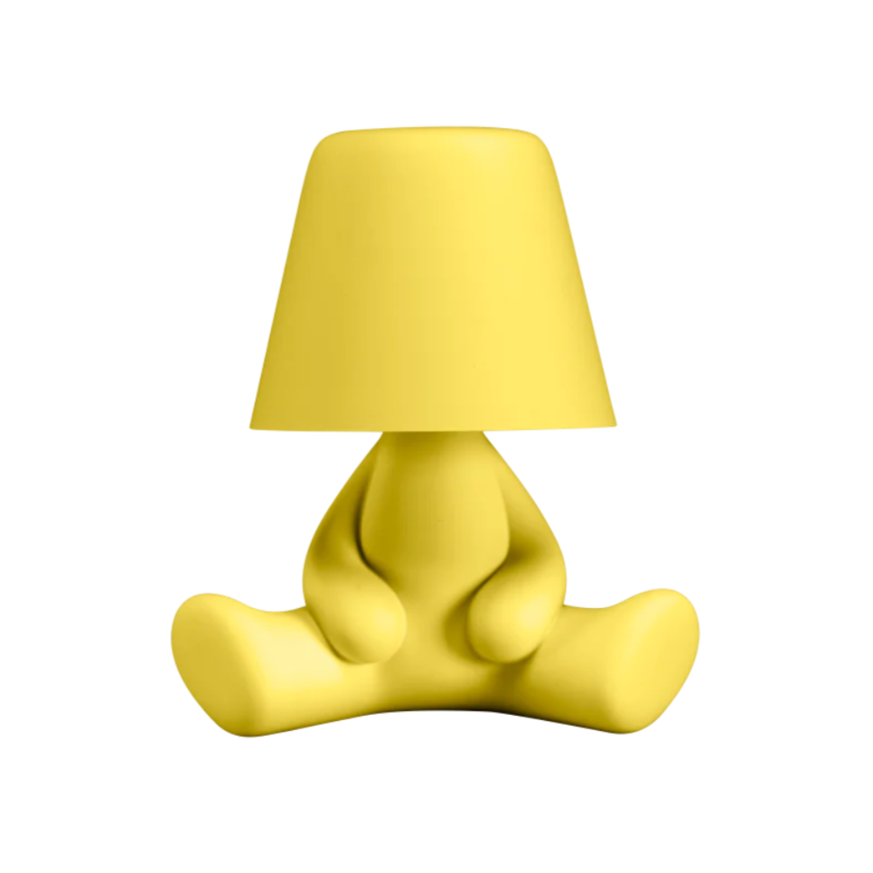 Lampa przenośnaSWEET BROTHERS JOE żółty – Qeeboo