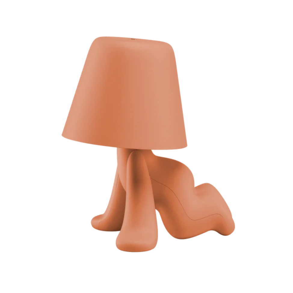 Tragbare Lampe SWEET BROTHERS RON Terrakotta