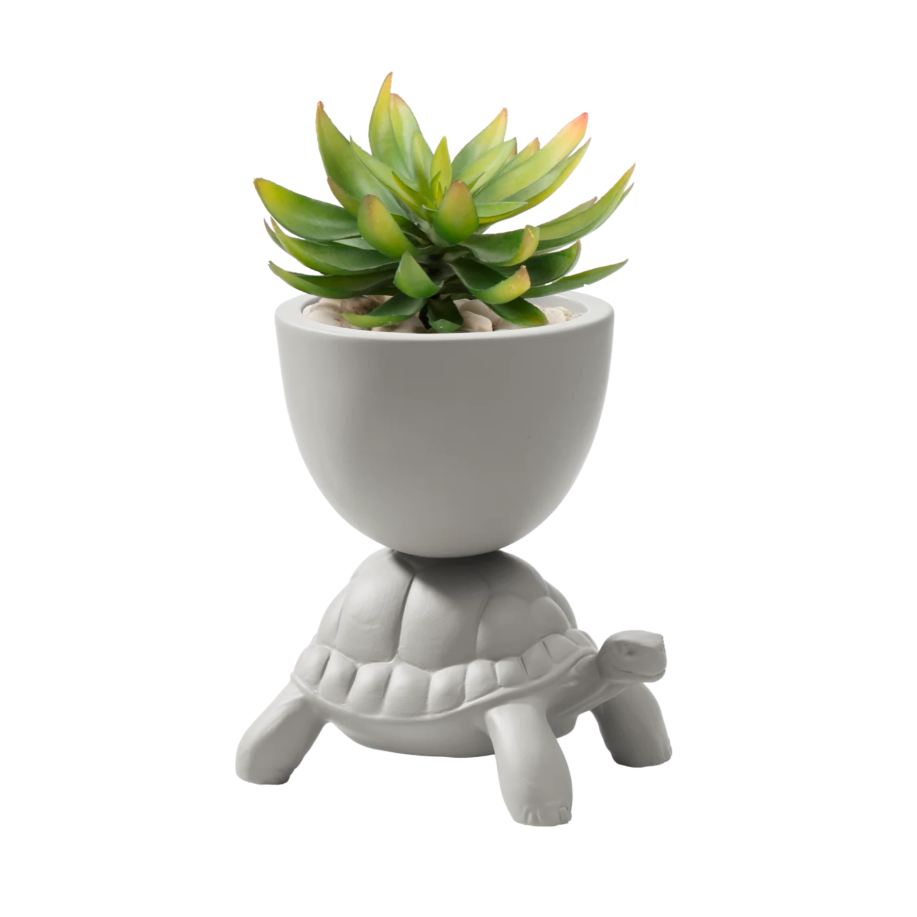 TURTLE CARRY pot lichtgrijs