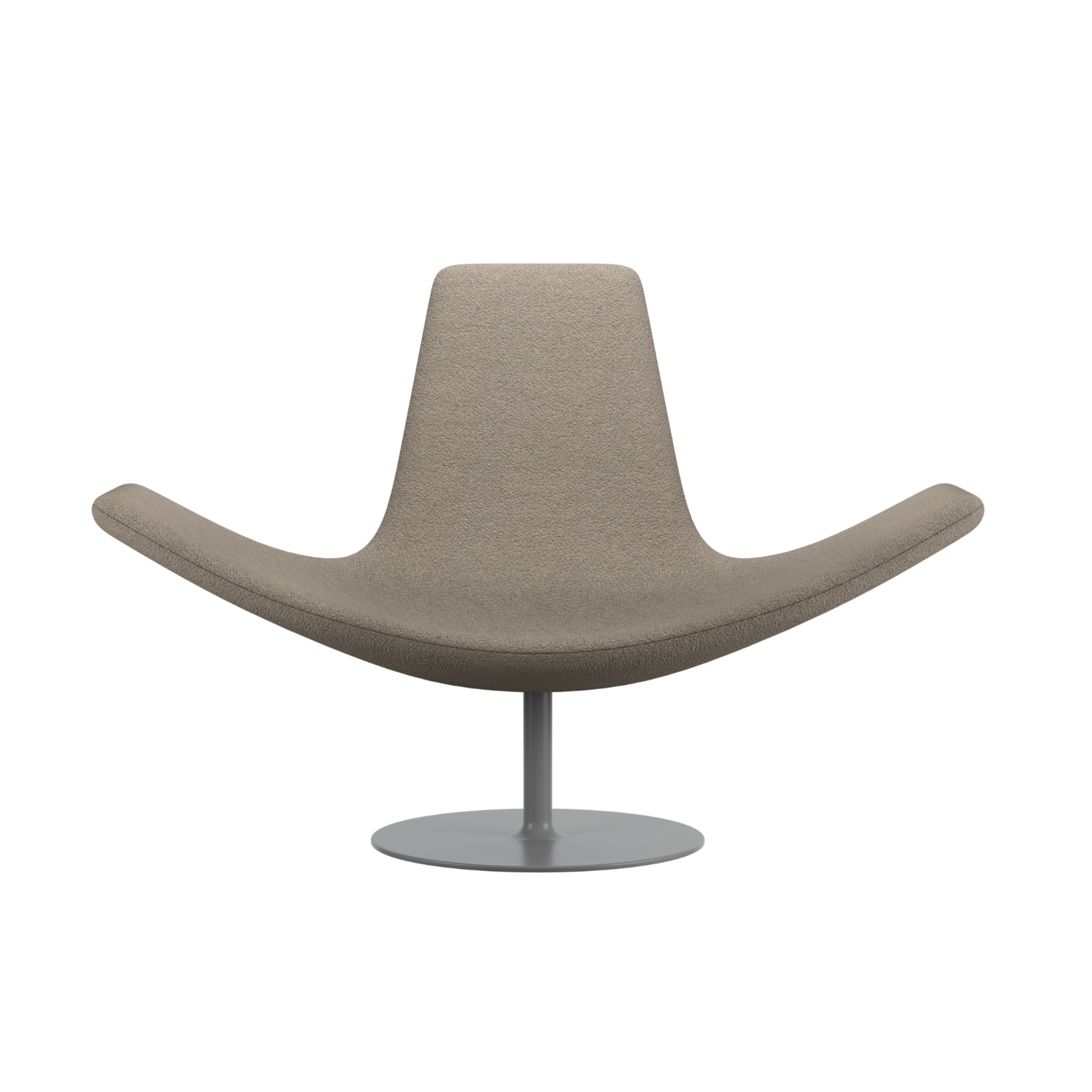 WING Armchair gray-beige